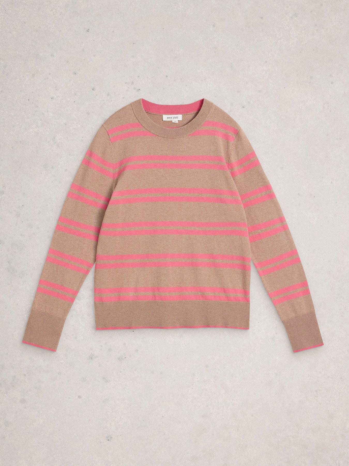 Image 5 of 6 of White Stuff Katie Stripe Jumper