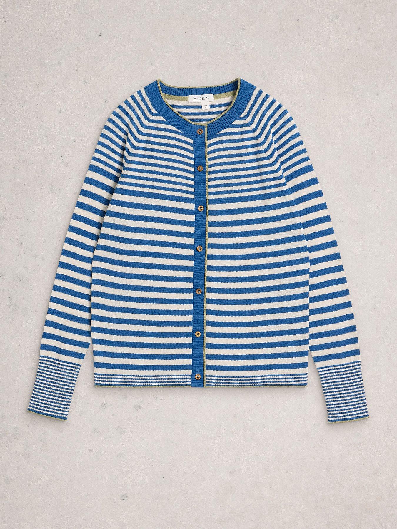 Image 5 of 6 of White Stuff Lulu Stripe Cardi