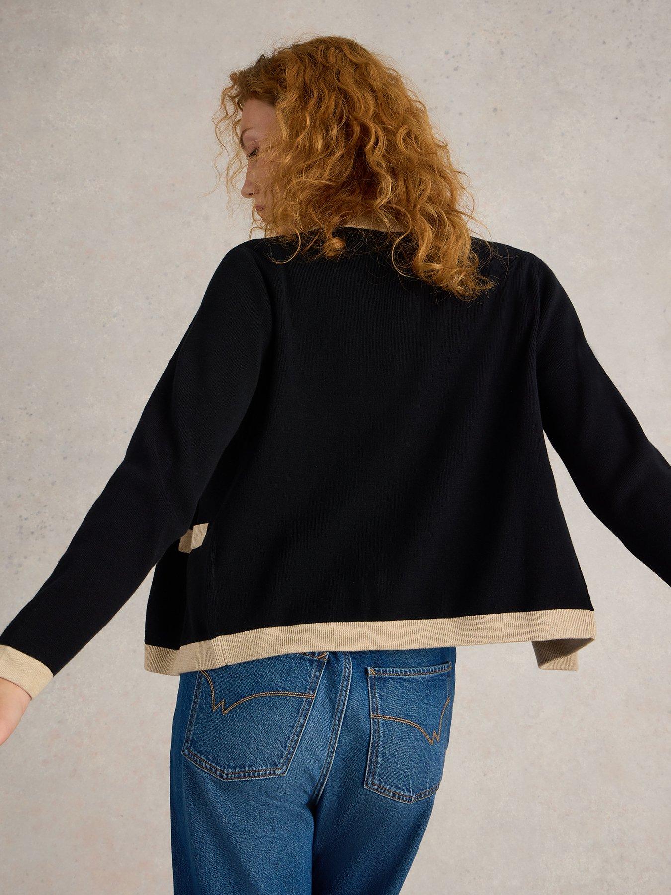  image of white-stuff-charlotte-cardigan-black