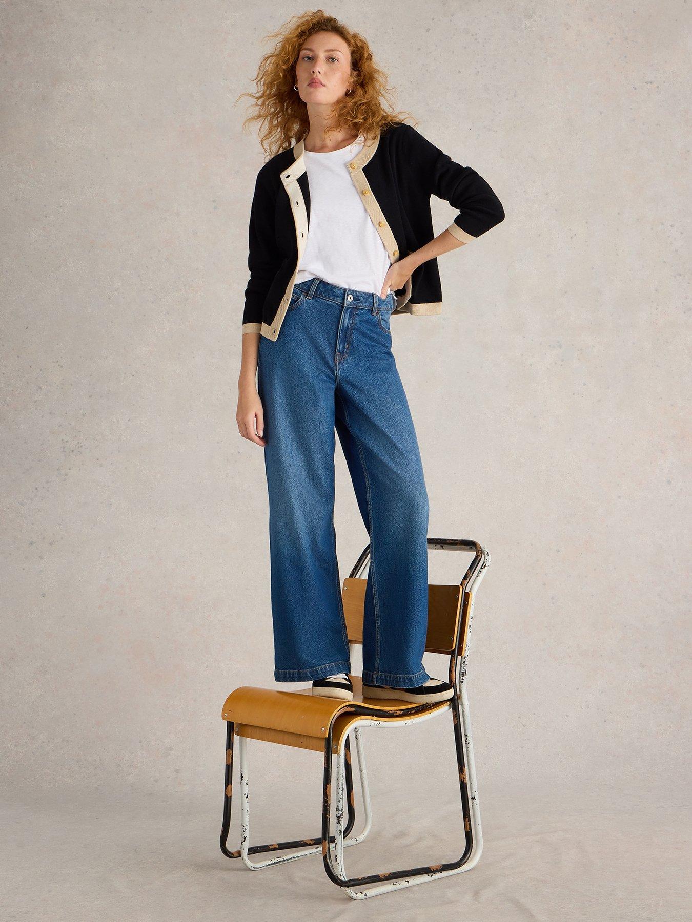  image of white-stuff-charlotte-cardigan-black