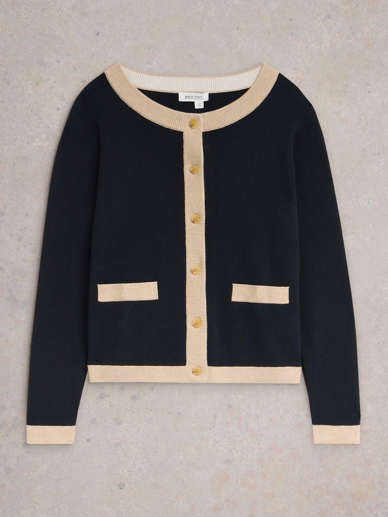  image of white-stuff-charlotte-cardigan-black