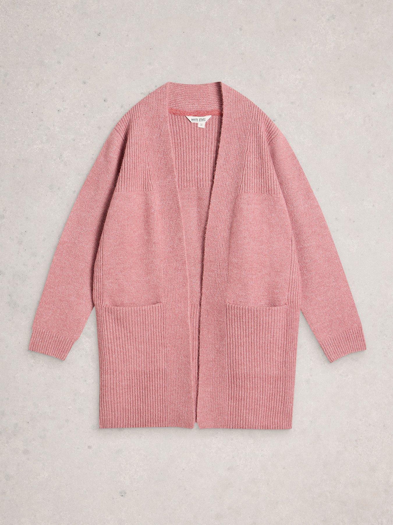 Image 5 of 6 of White Stuff Erin Cardigan - Pink