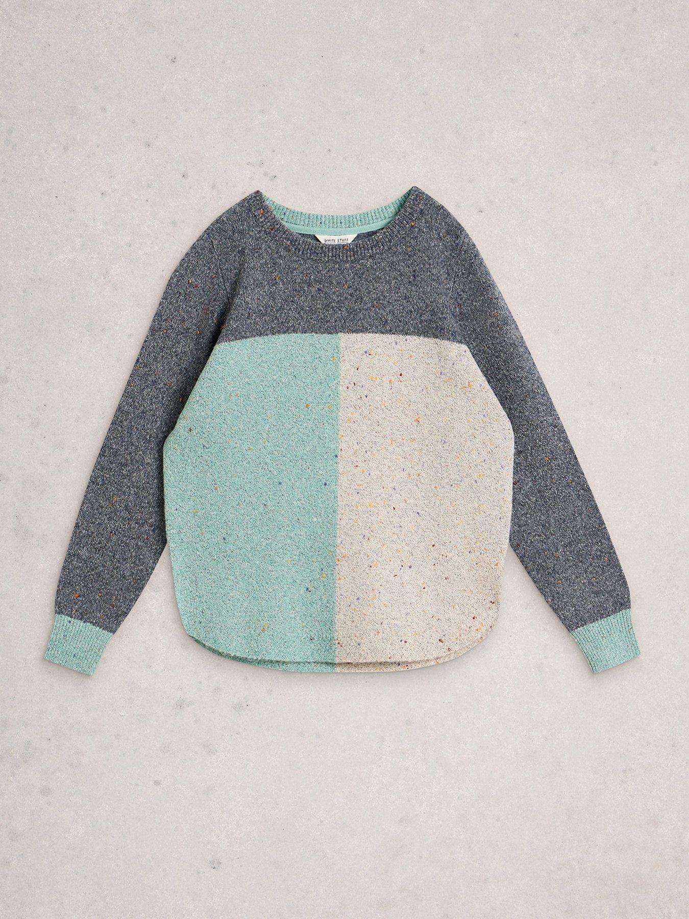Image 5 of 6 of White Stuff Talia Nep Colourblock Jumper