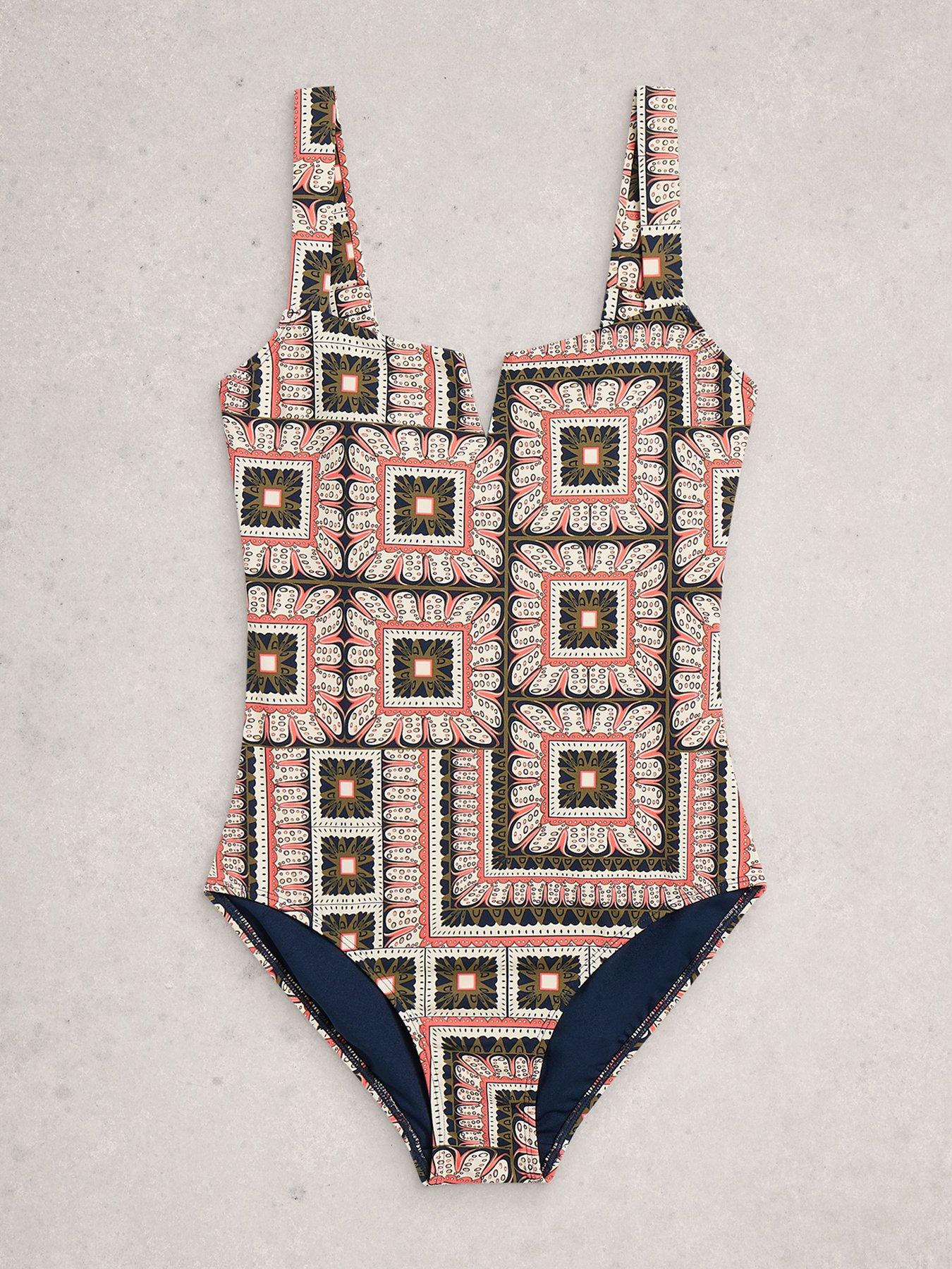 Image 5 of 6 of White Stuff Gabrielle Control Swimsuit