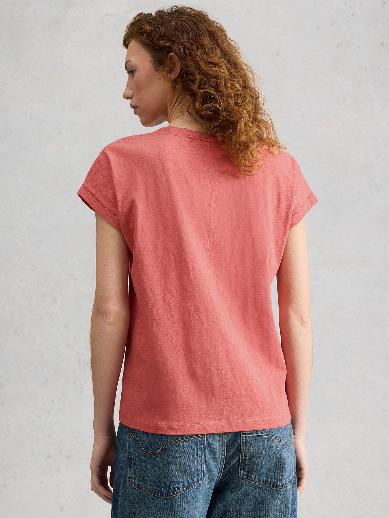  image of white-stuff-nelly-notch-neck-tee
