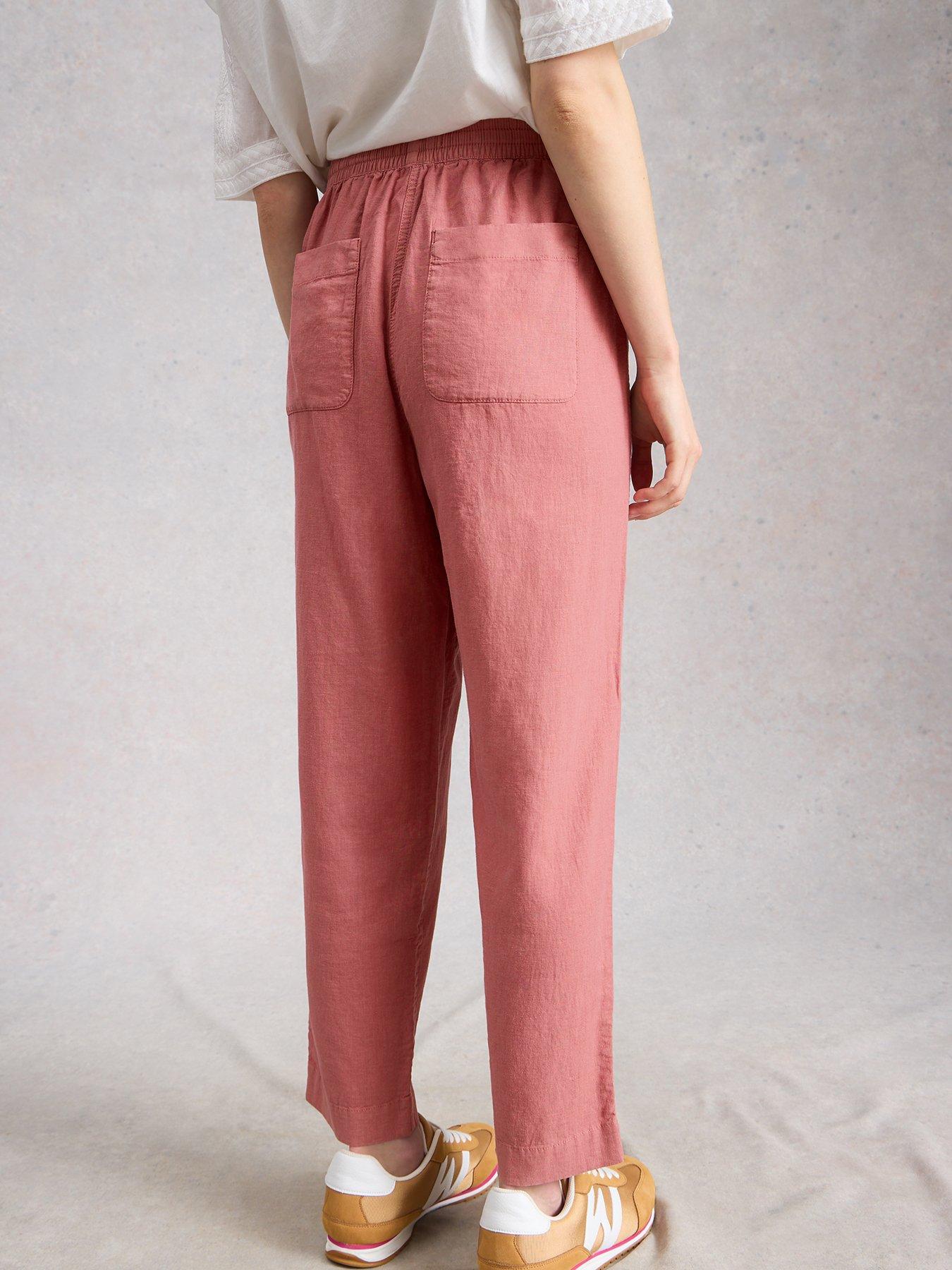 Image 2 of 6 of White Stuff Elle Linen Blend Trouser