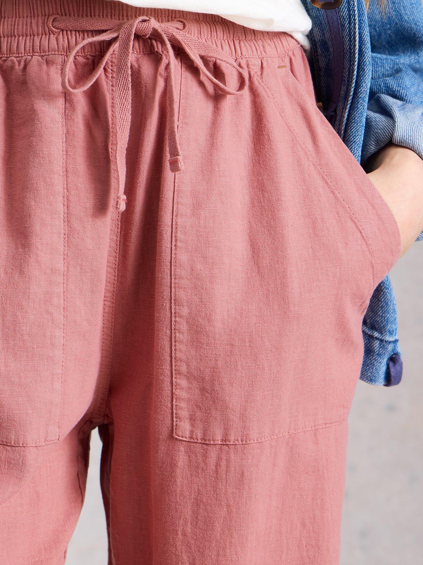 Image 4 of 6 of White Stuff Elle Linen Blend Trouser
