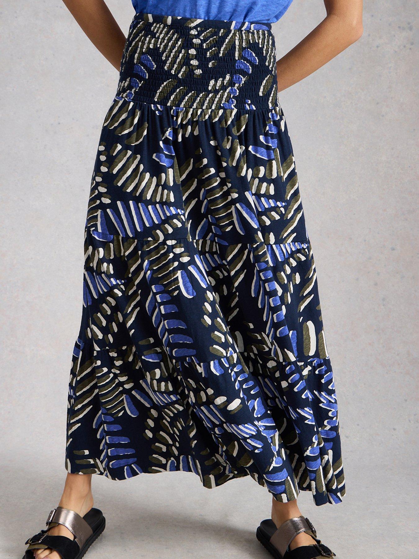 Image 1 of 6 of White Stuff Marissa Jersey Maxi Skirt