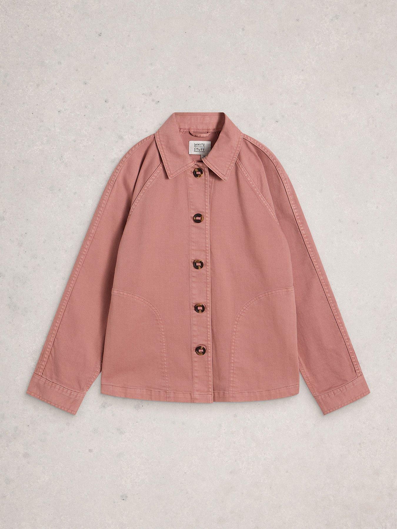 Image 5 of 6 of White Stuff Eden Denim Jacket - Pink