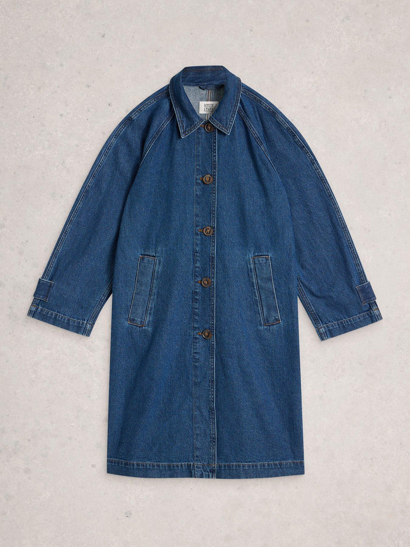  image of white-stuff-oakleigh-denim-coat
