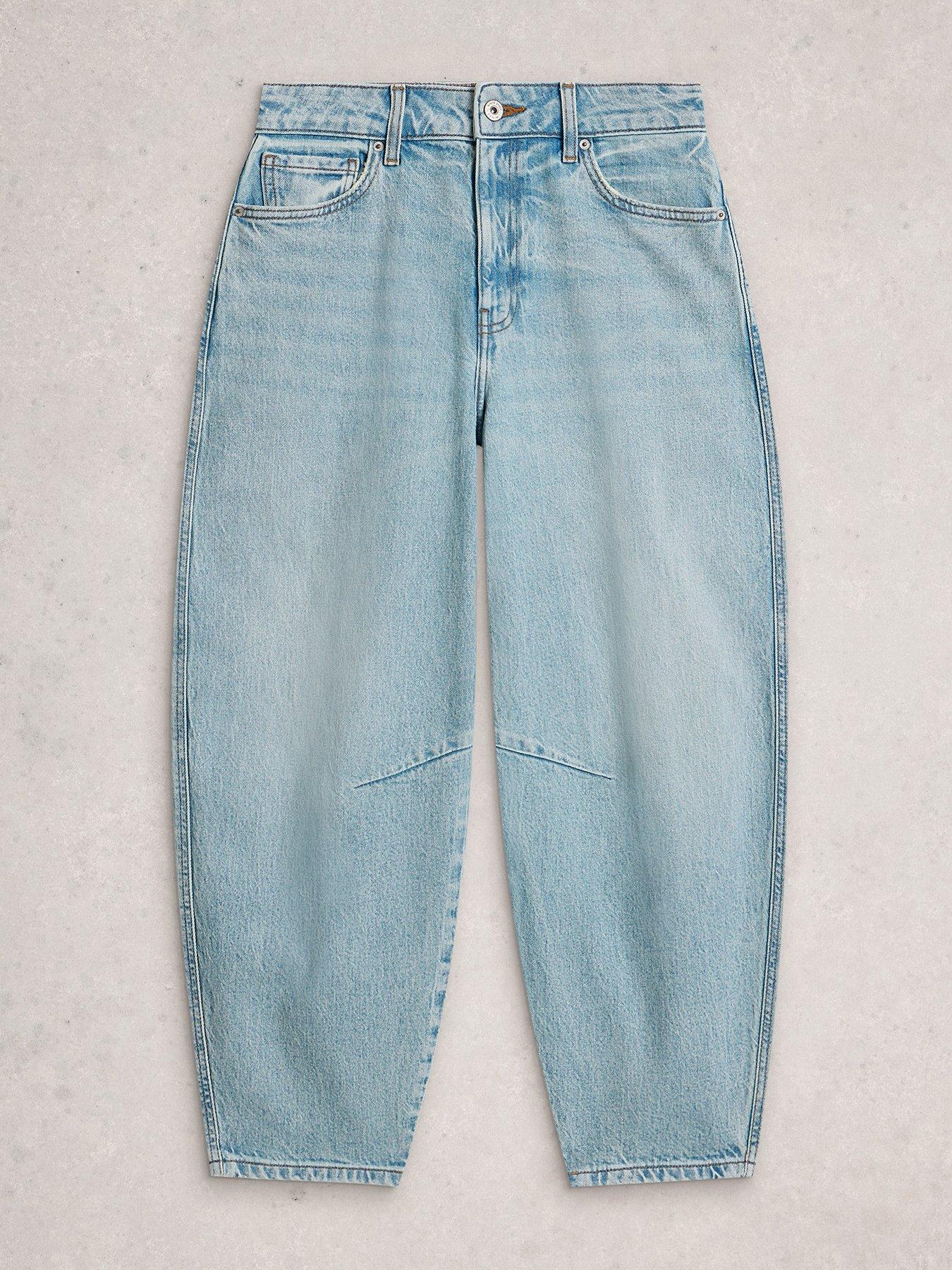  image of white-stuff-aubrey-barrel-leg-jean