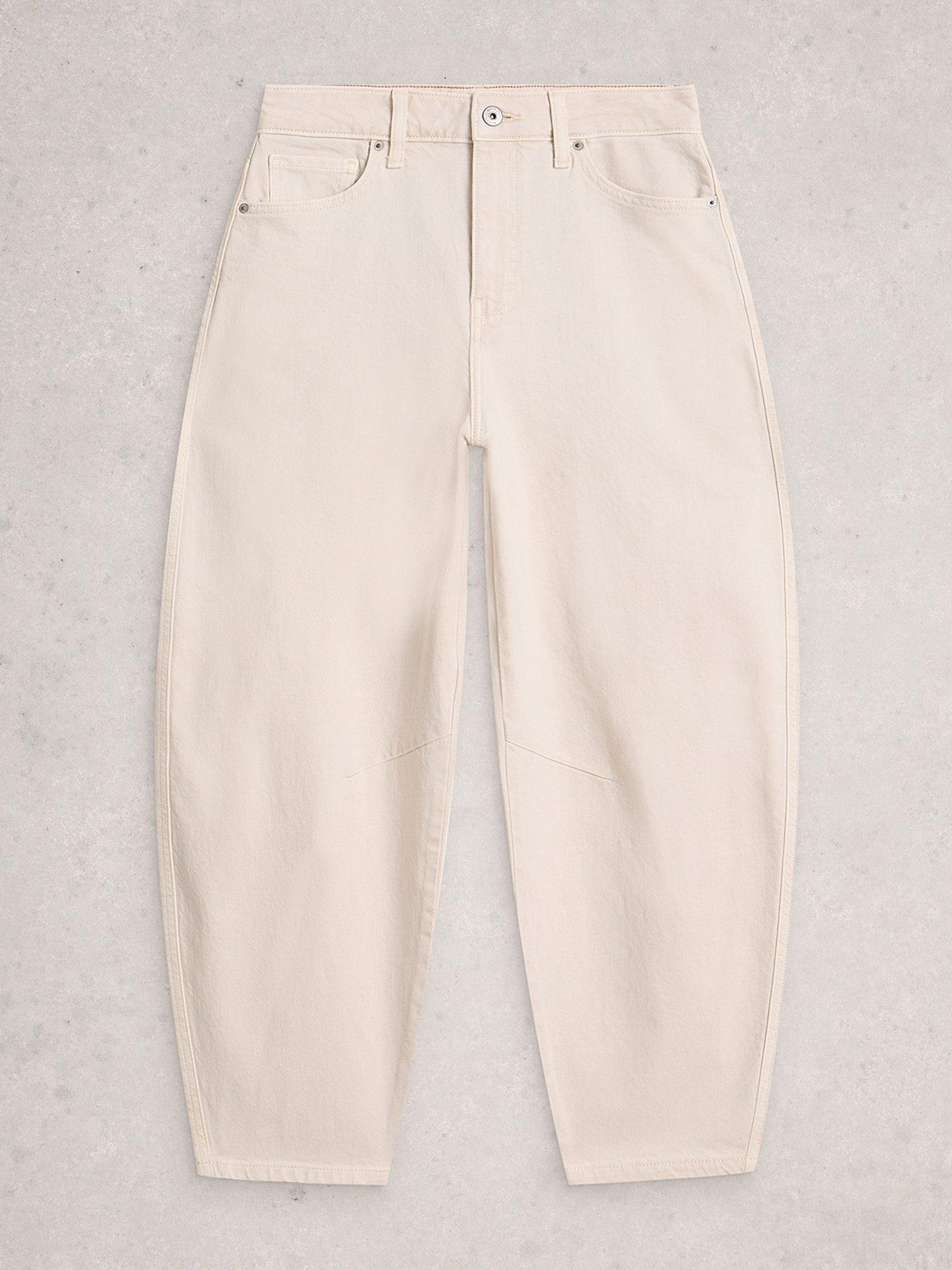  image of white-stuff-aubrey-barrel-leg-jean
