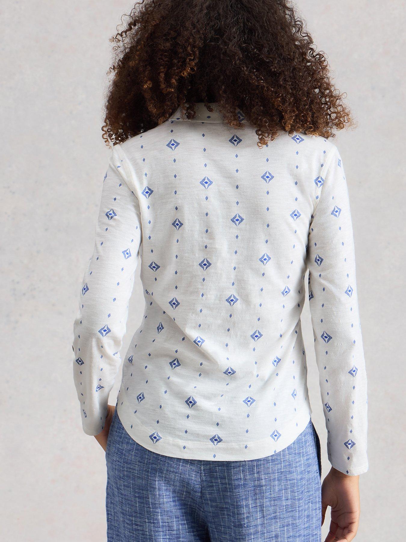 Image 2 of 6 of White Stuff Annie Jersey Shirt