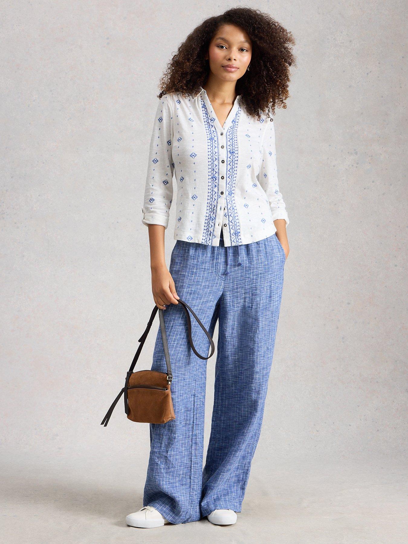 Image 3 of 6 of White Stuff Annie Jersey Shirt