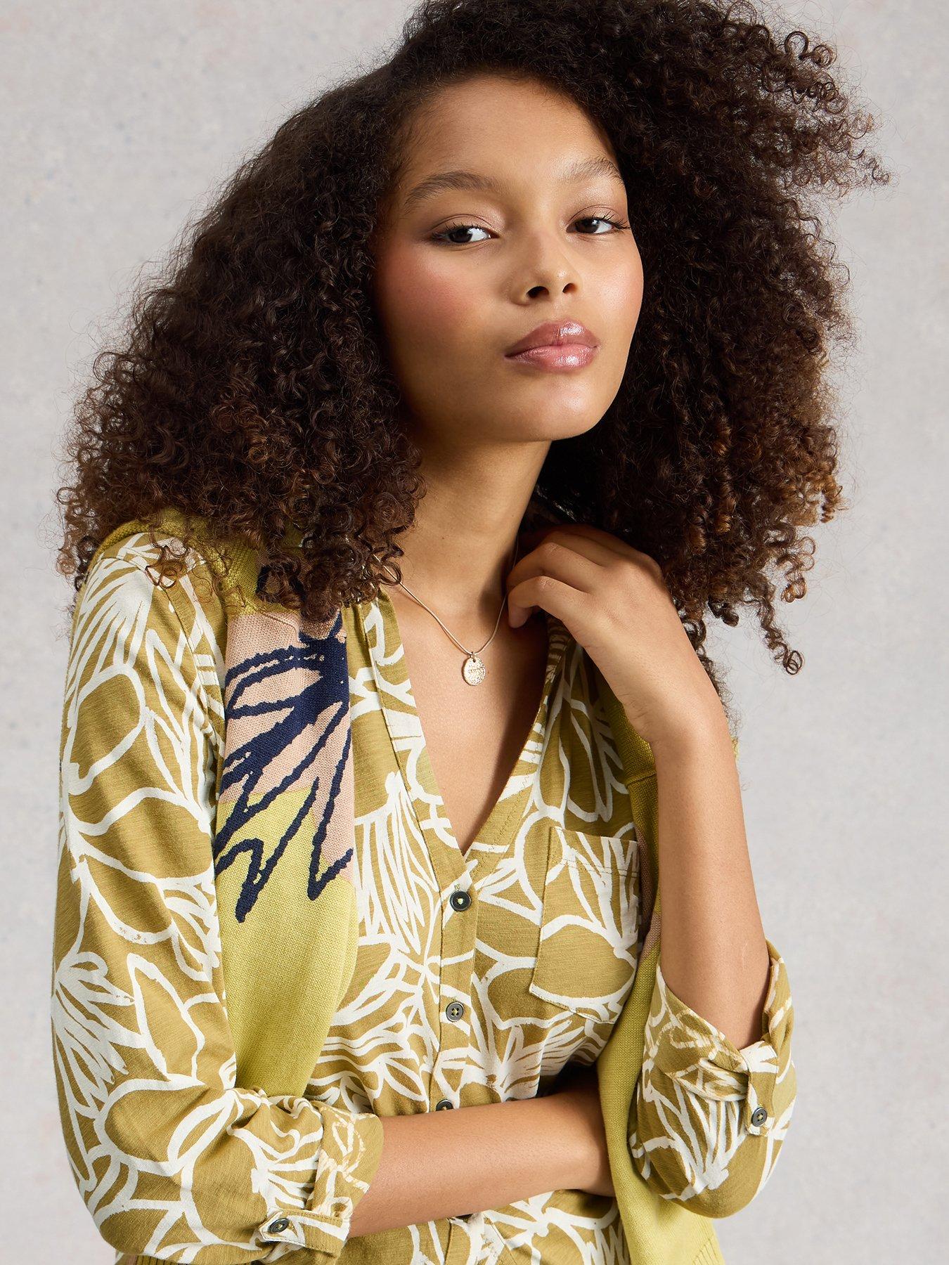 Image 4 of 6 of White Stuff Annie Longline Shirt