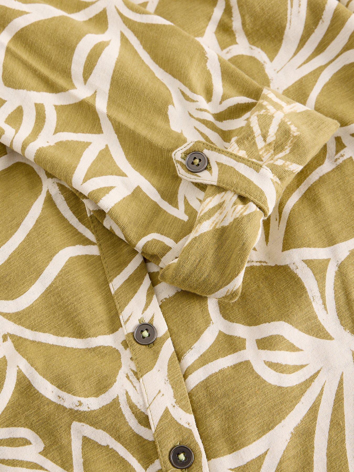 Image 6 of 6 of White Stuff Annie Longline Shirt