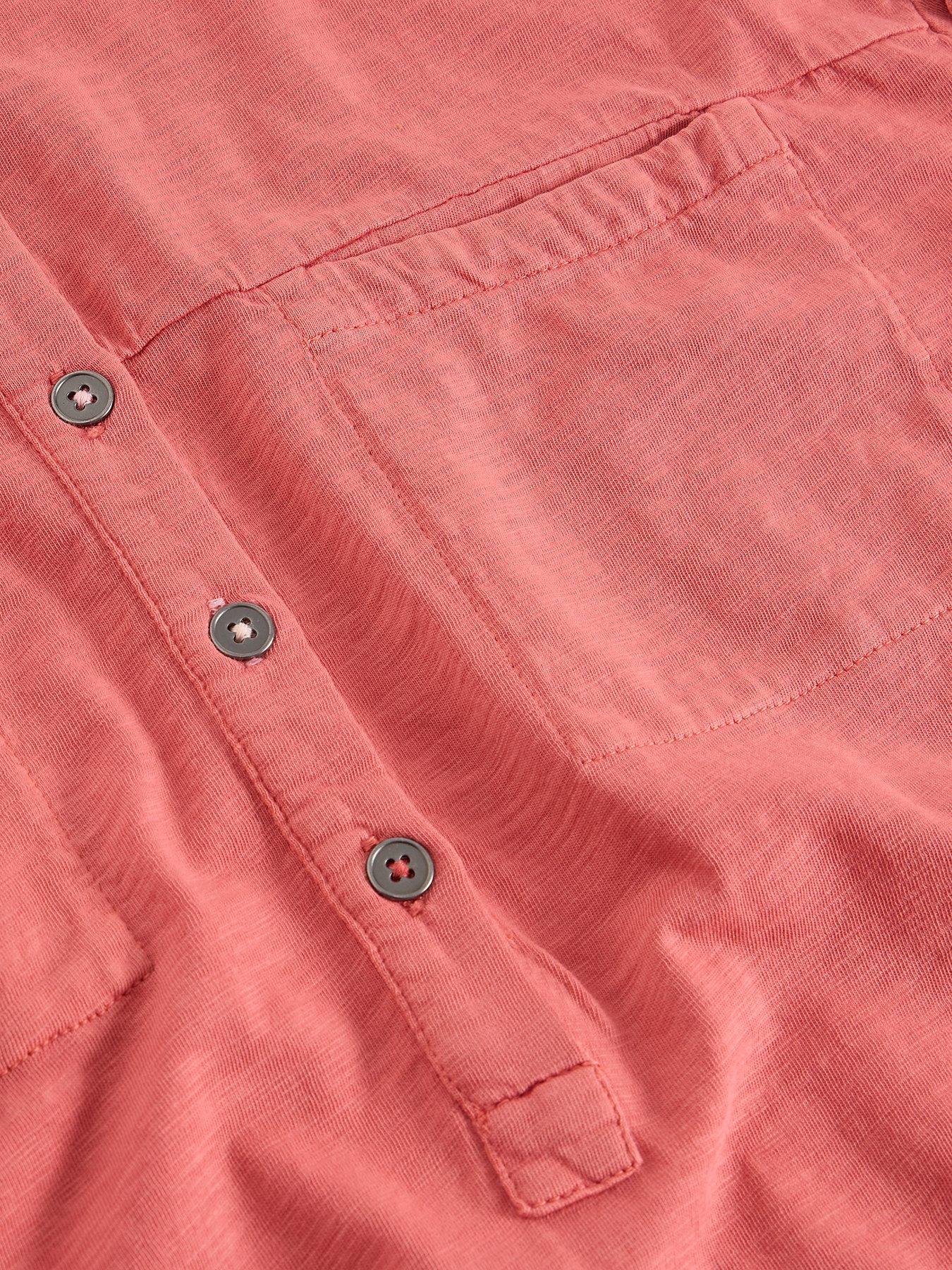  image of white-stuff-beth-34-sleeve-shirt-pink