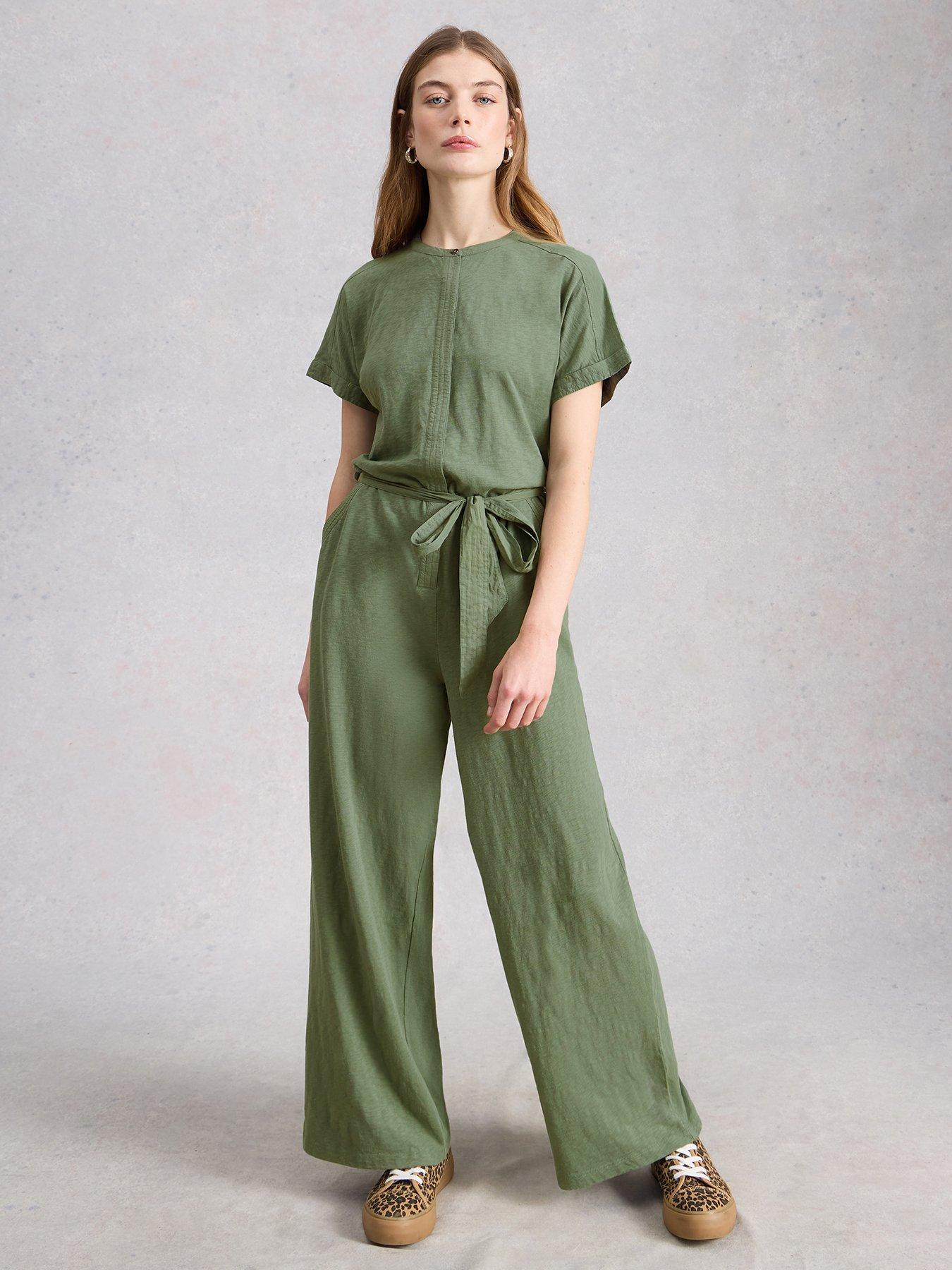 image of white-stuff-sandy-jersey-jumpsuit-green