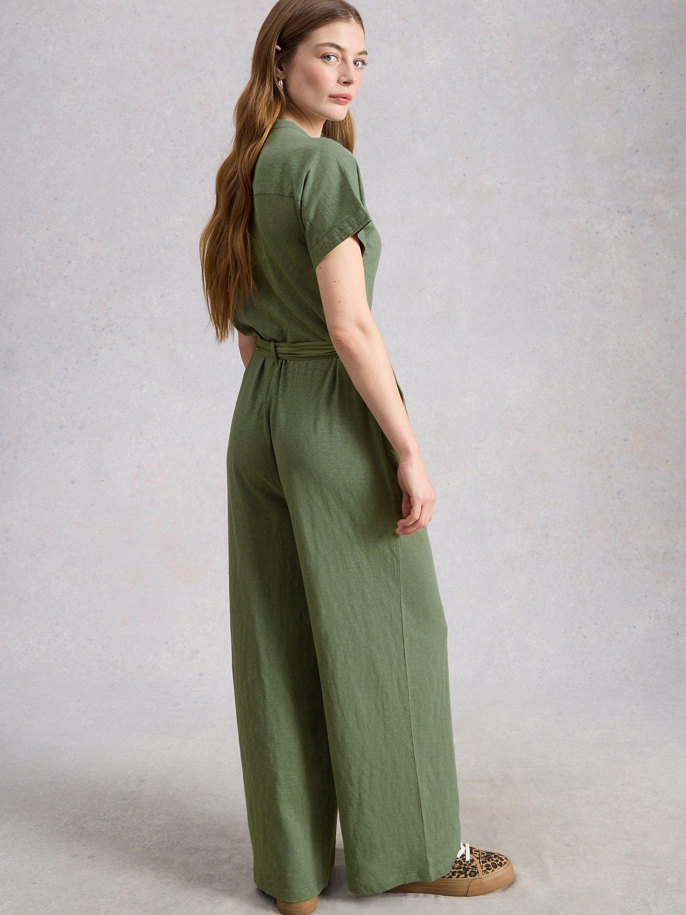  image of white-stuff-sandy-jersey-jumpsuit-green
