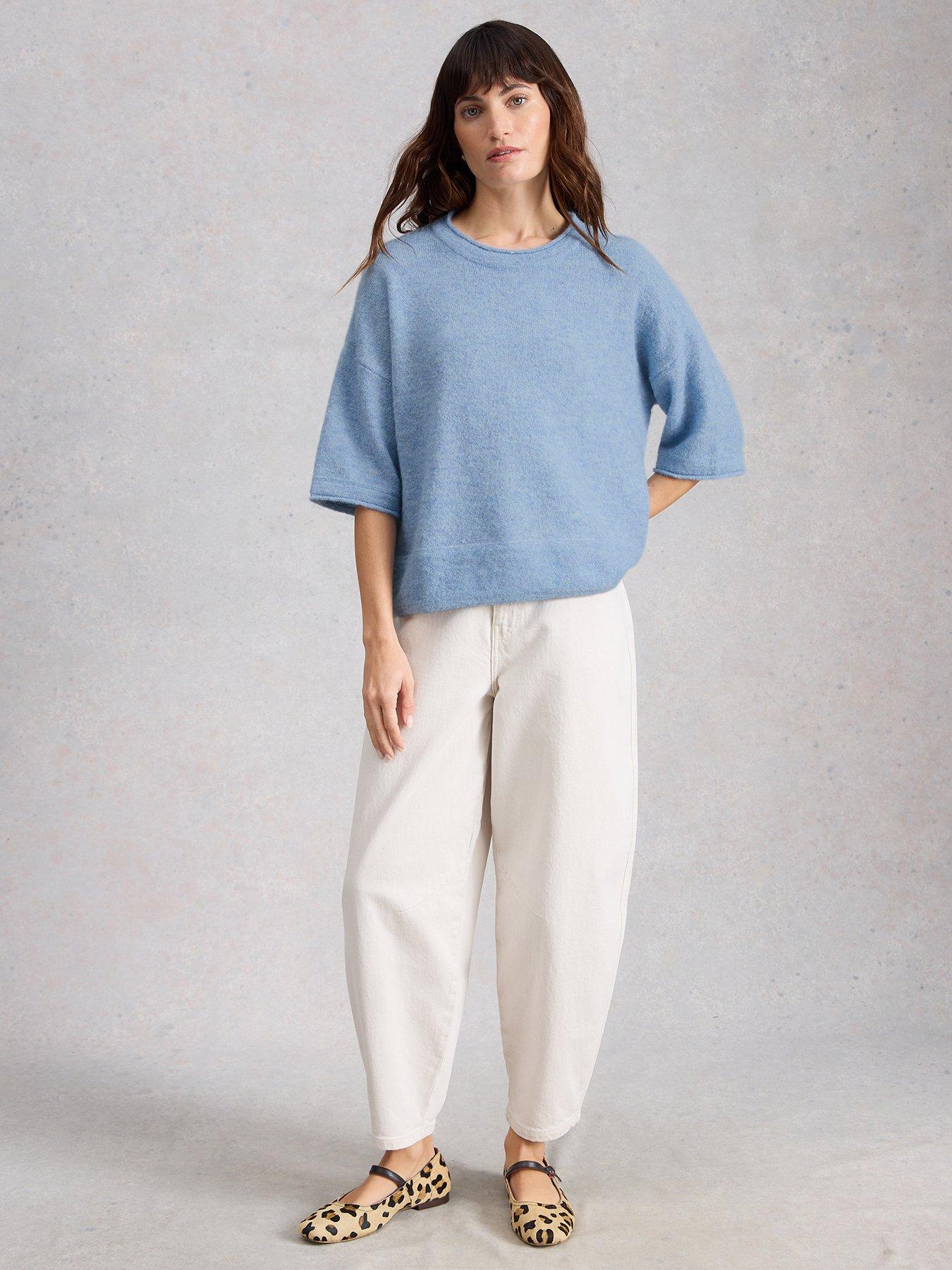  image of white-stuff-kate-knitted-tee