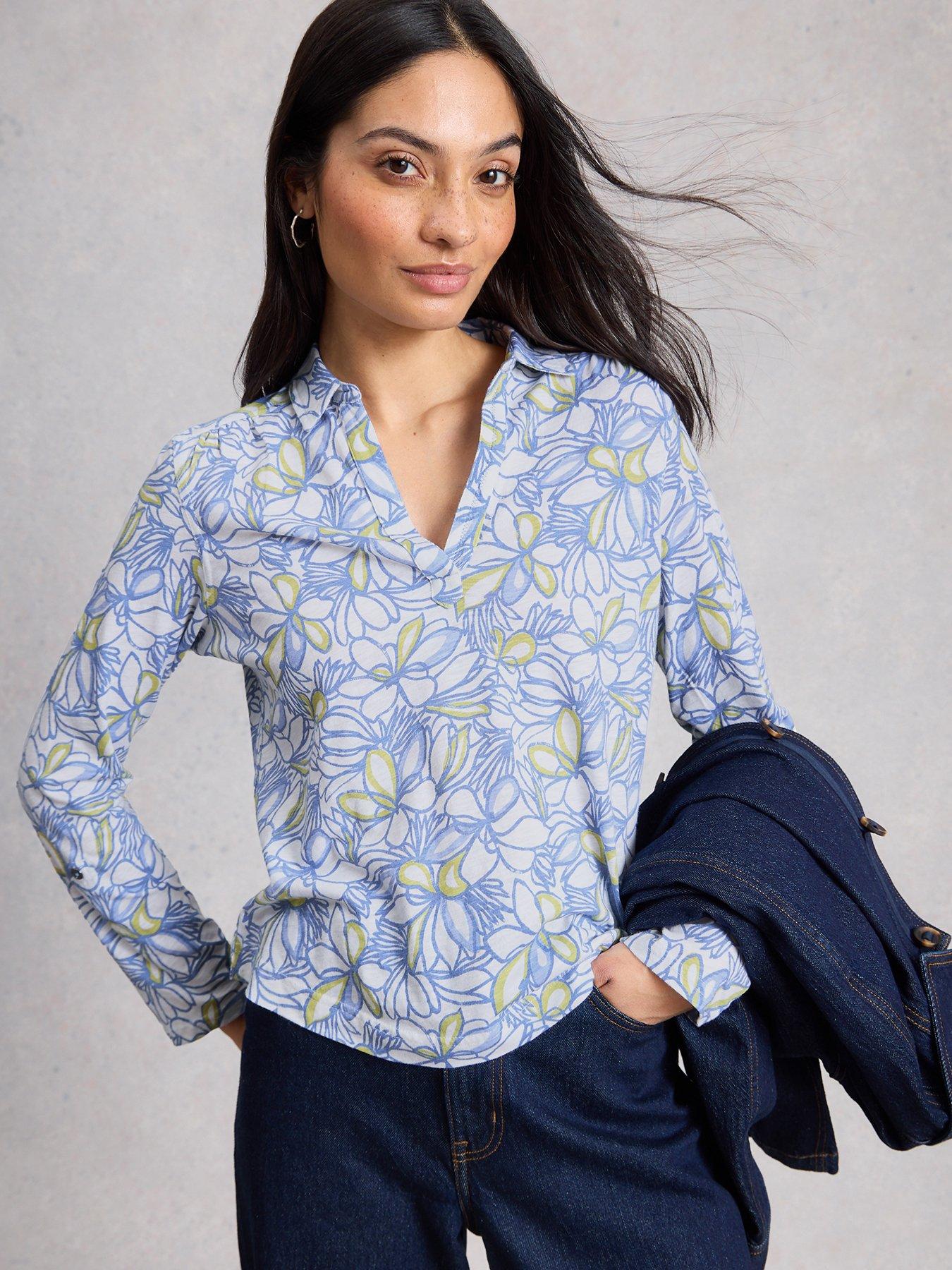  image of white-stuff-allie-jersey-shirt-white