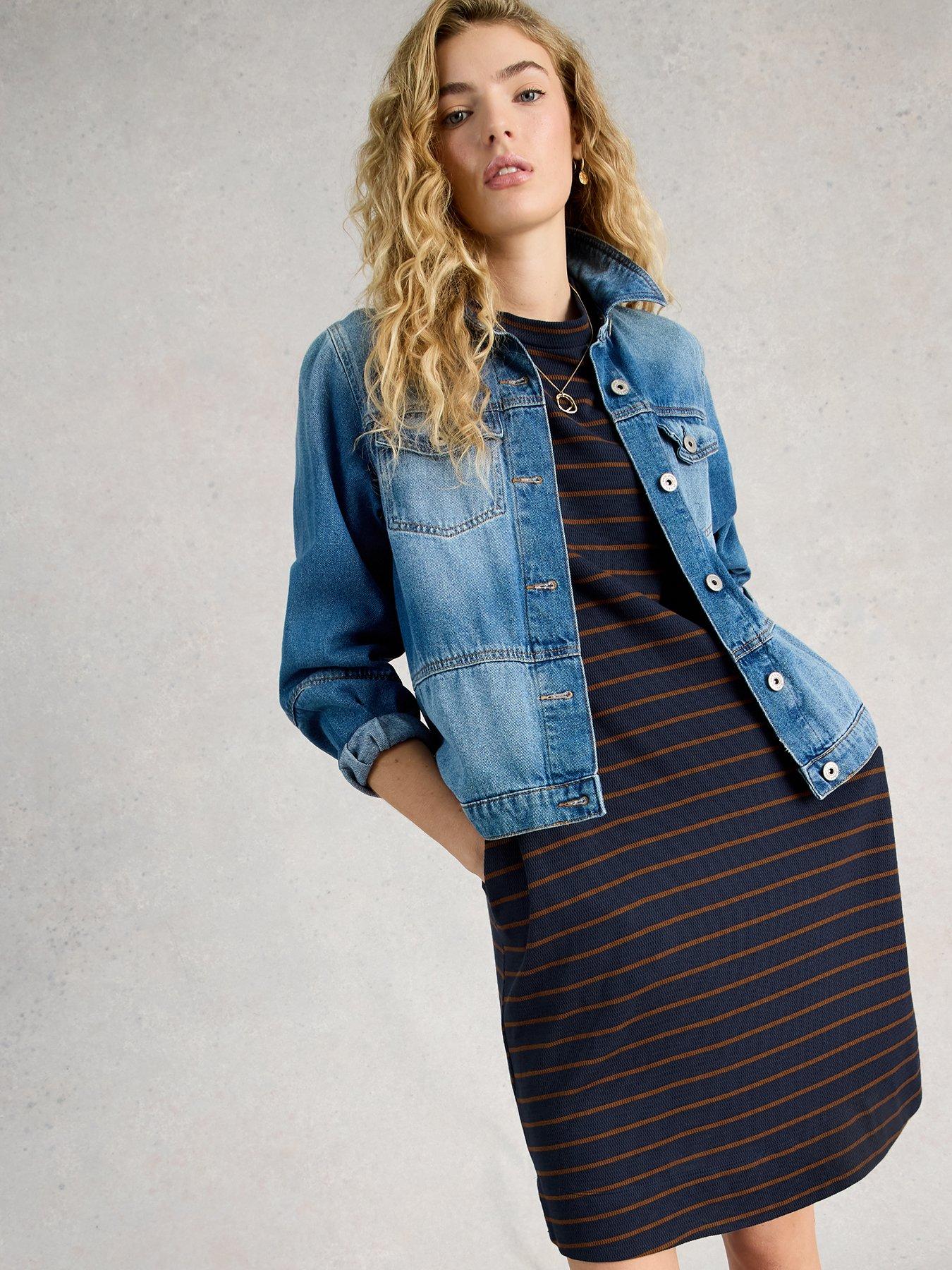  image of white-stuff-amy-stripe-dress