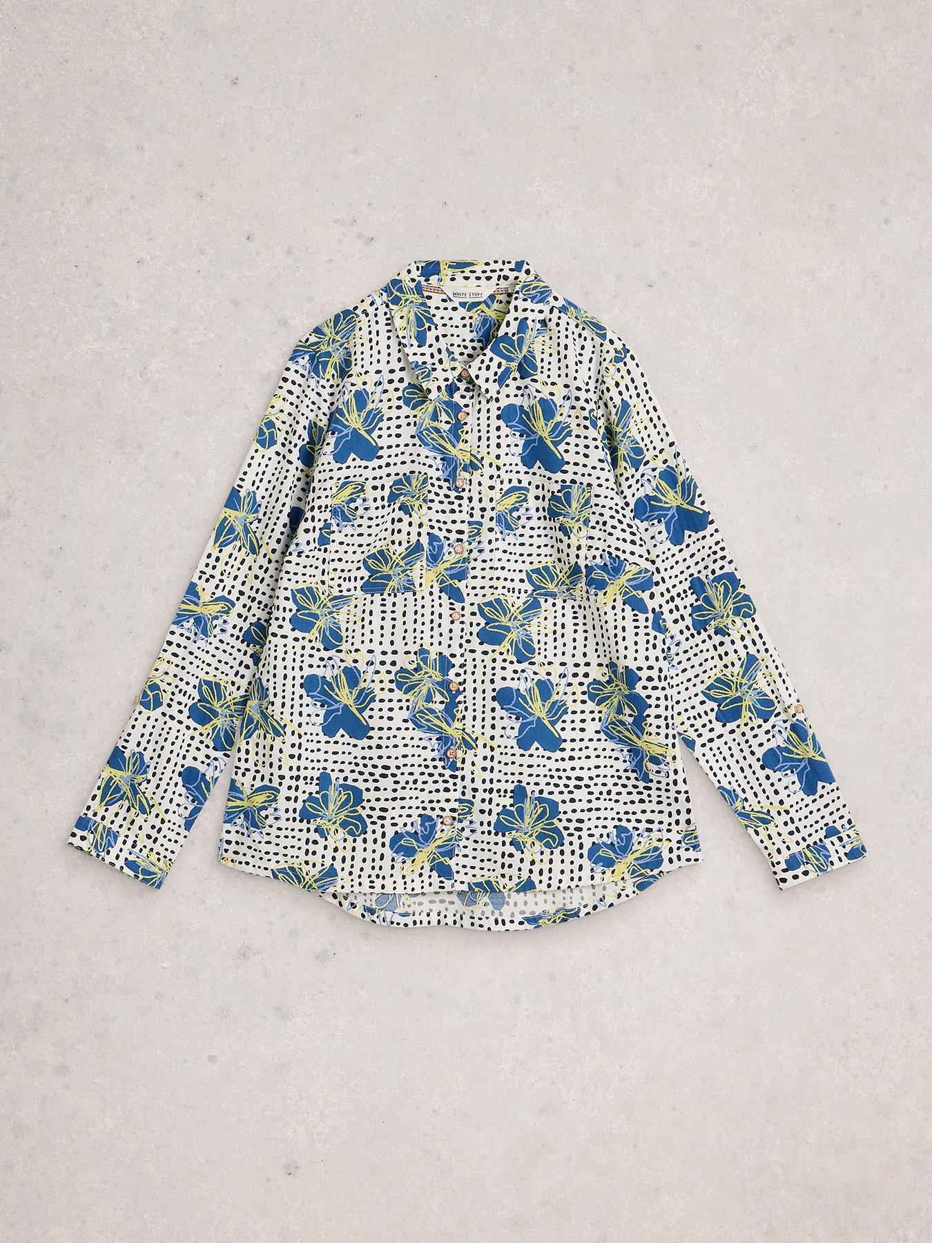  image of white-stuff-sophie-cotton-shirt-white