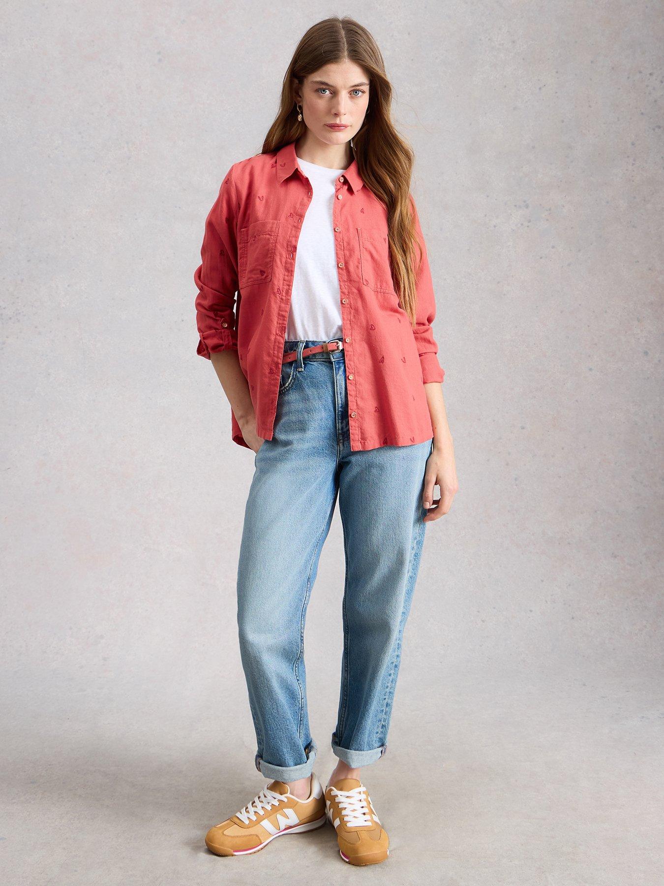  image of white-stuff-sophie-cotton-shirt