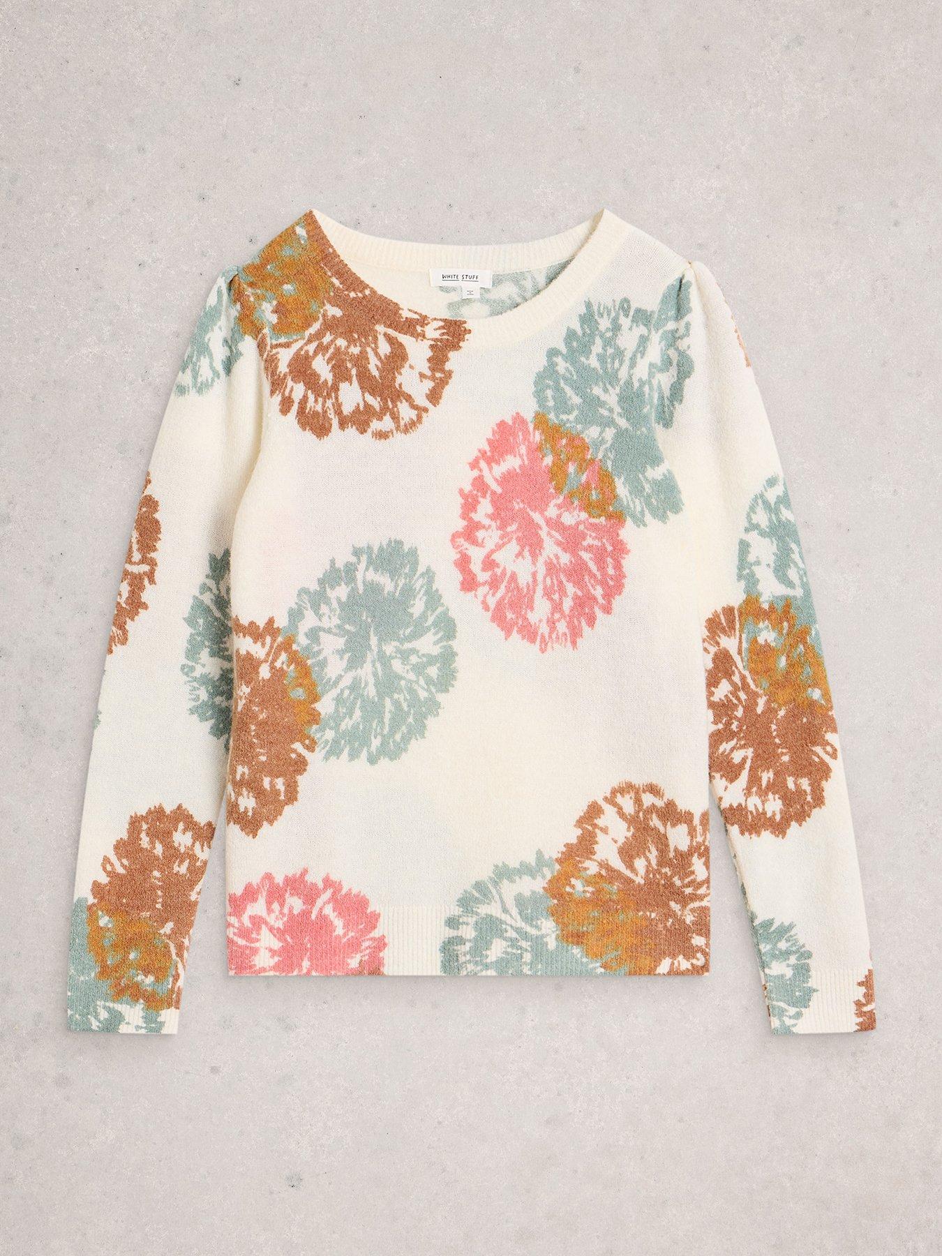  image of white-stuff-jodie-print-jumper