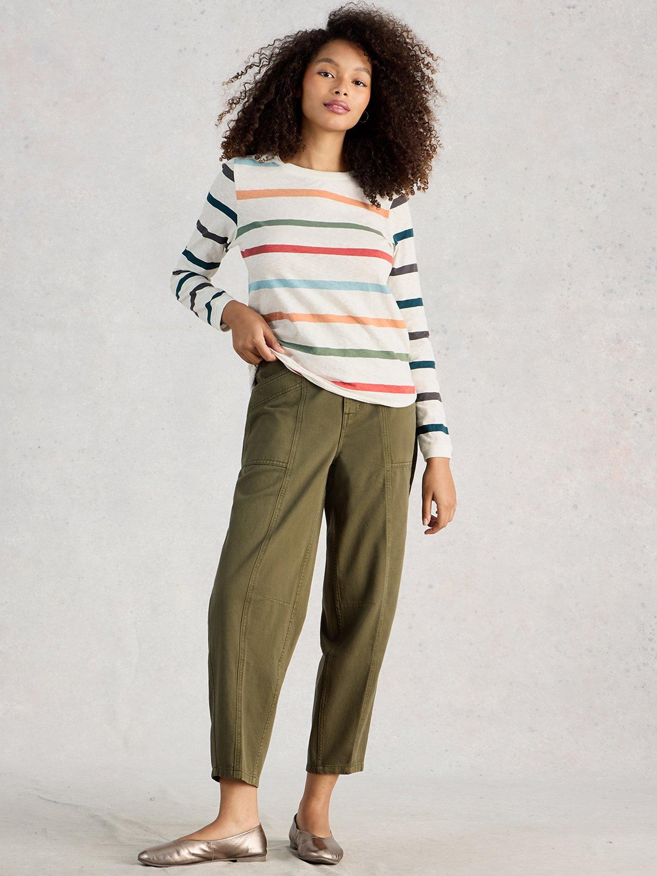 Image 3 of 5 of White Stuff Clara Ls Stripe Tee