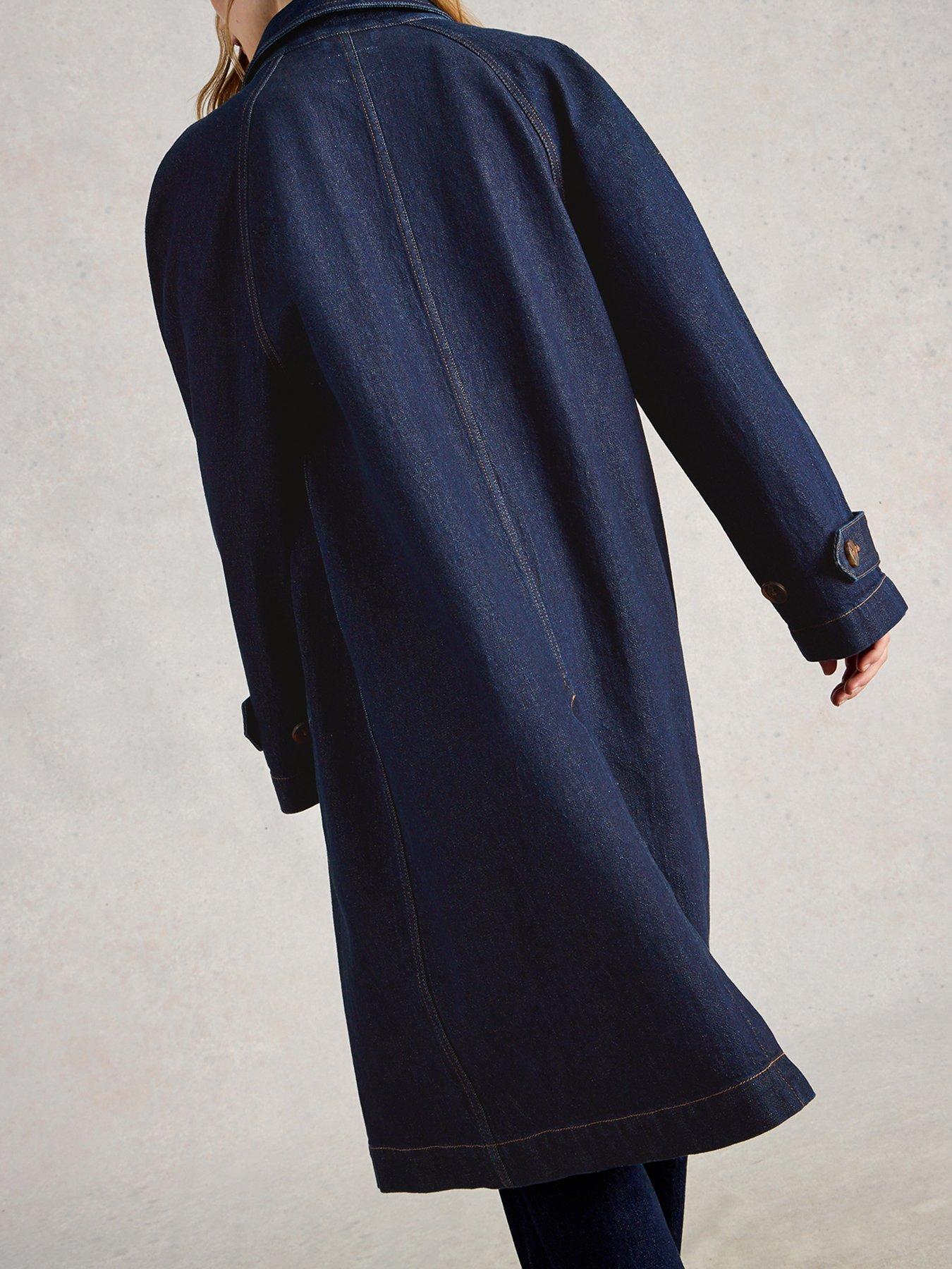  image of white-stuff-oakleigh-denim-coat-blue