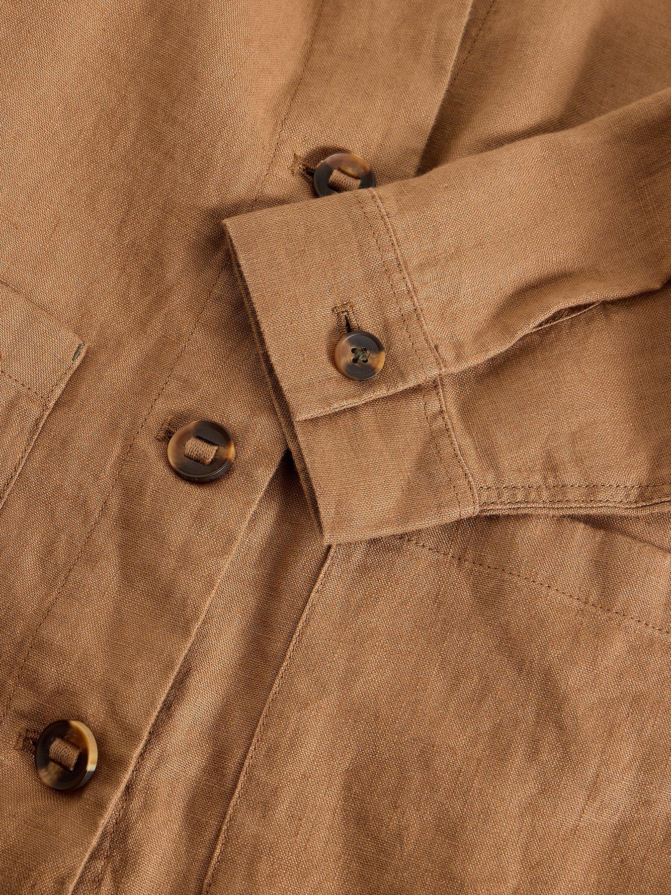 Image 6 of 6 of White Stuff Isabel Linen Jacket - Beige