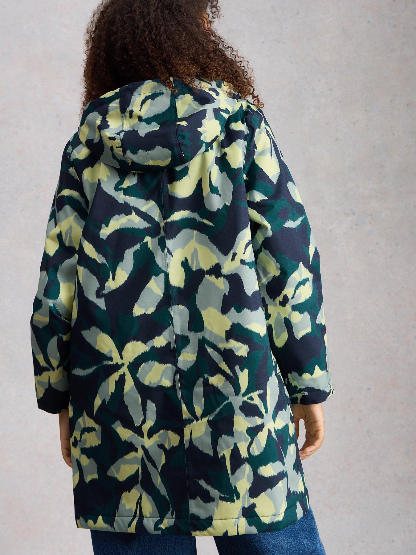 Image 2 of 6 of White Stuff Willow Waterproof Coat - Blue