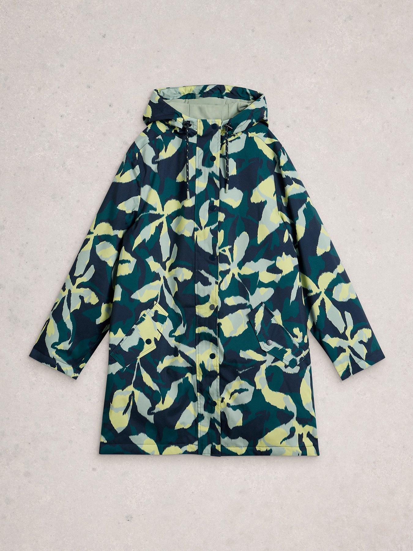 Image 5 of 6 of White Stuff Willow Waterproof Coat - Blue