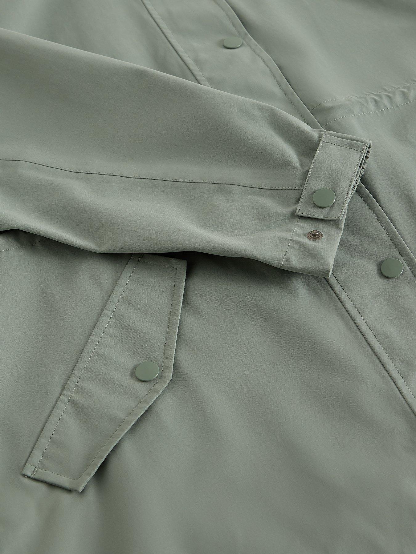  image of white-stuff-beth-waterproof-coat-green