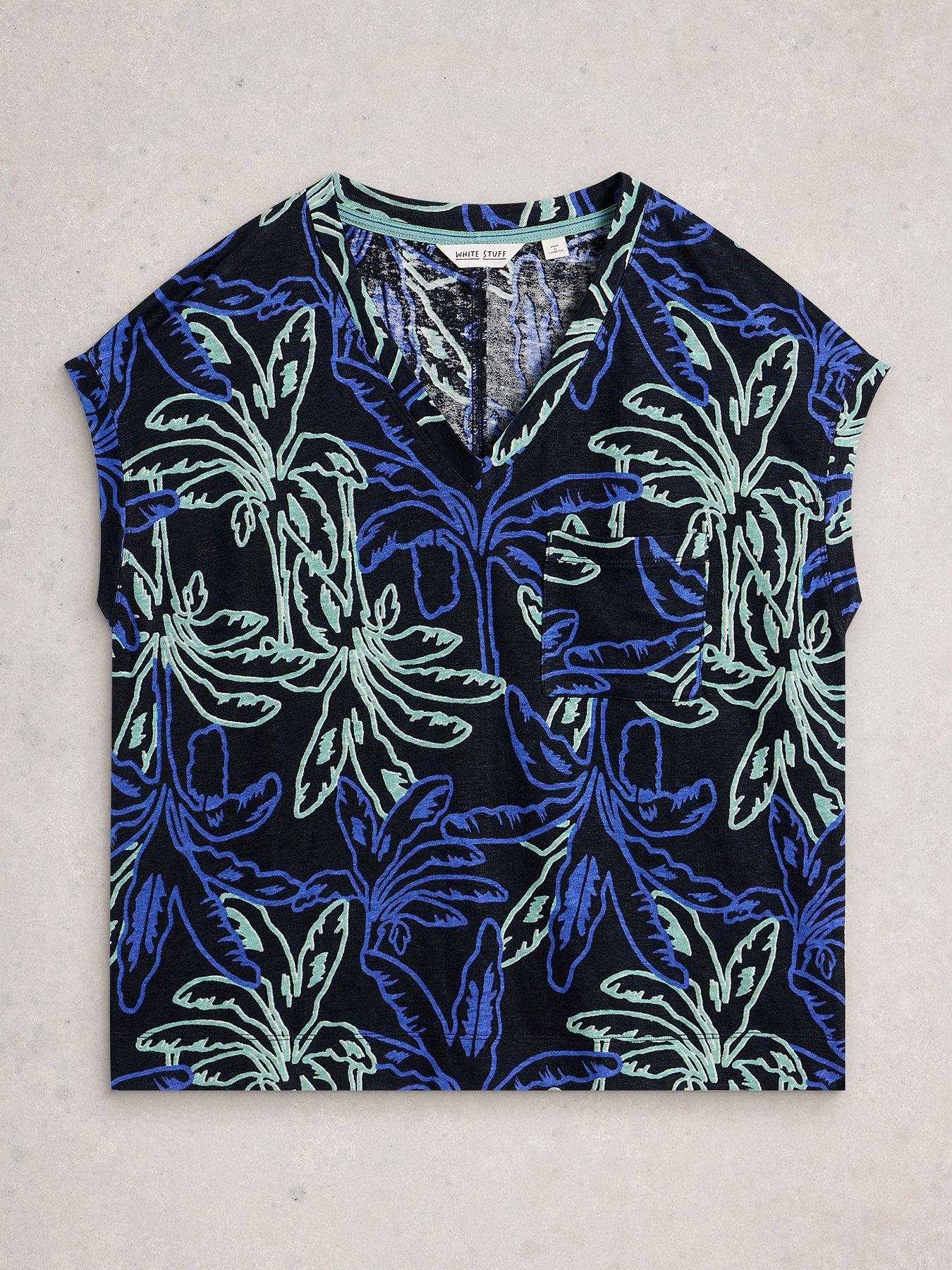 Image 5 of 6 of White Stuff Iris Linen Tee