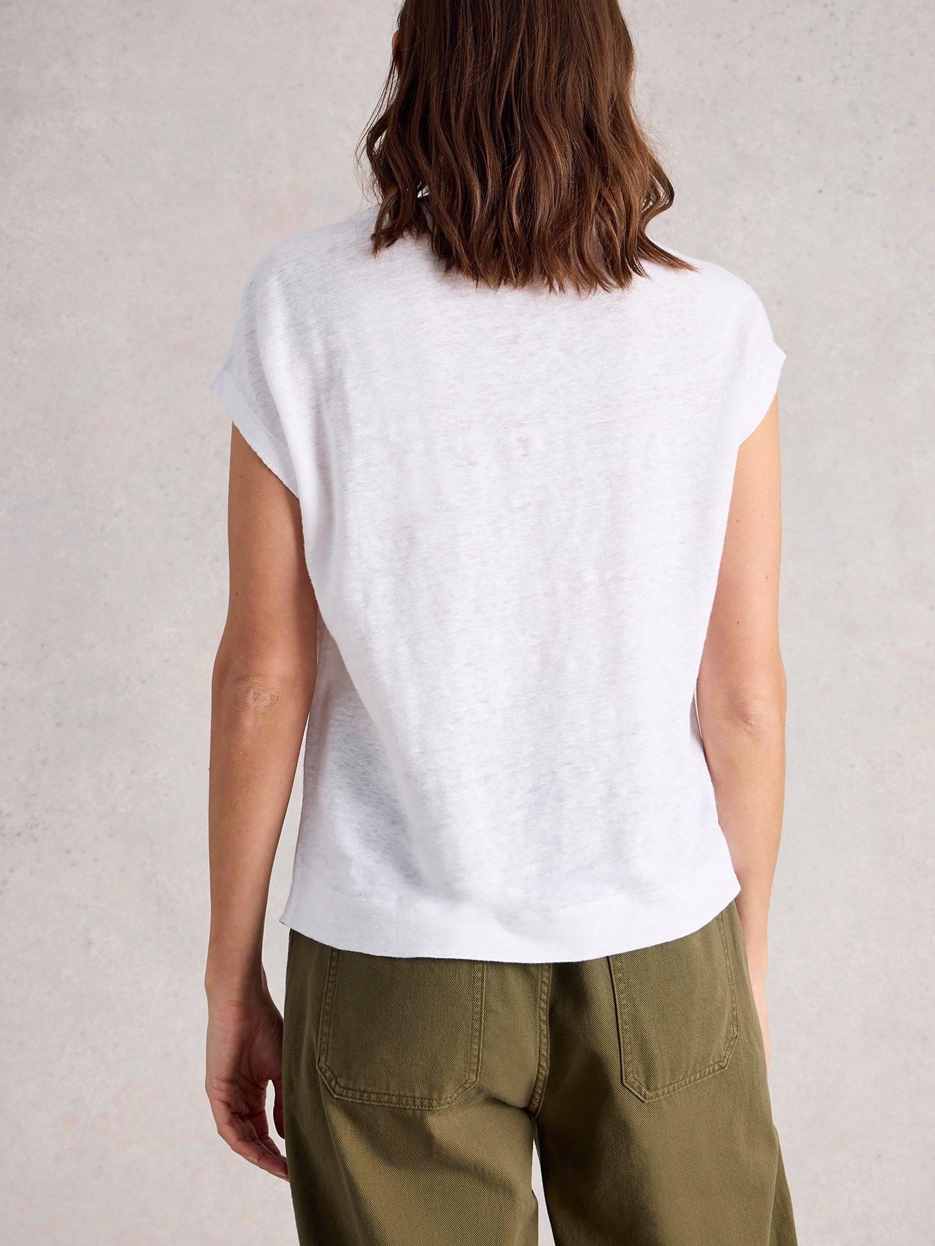 stillFront image of white-stuff-rowan-linen-t-shirt-white