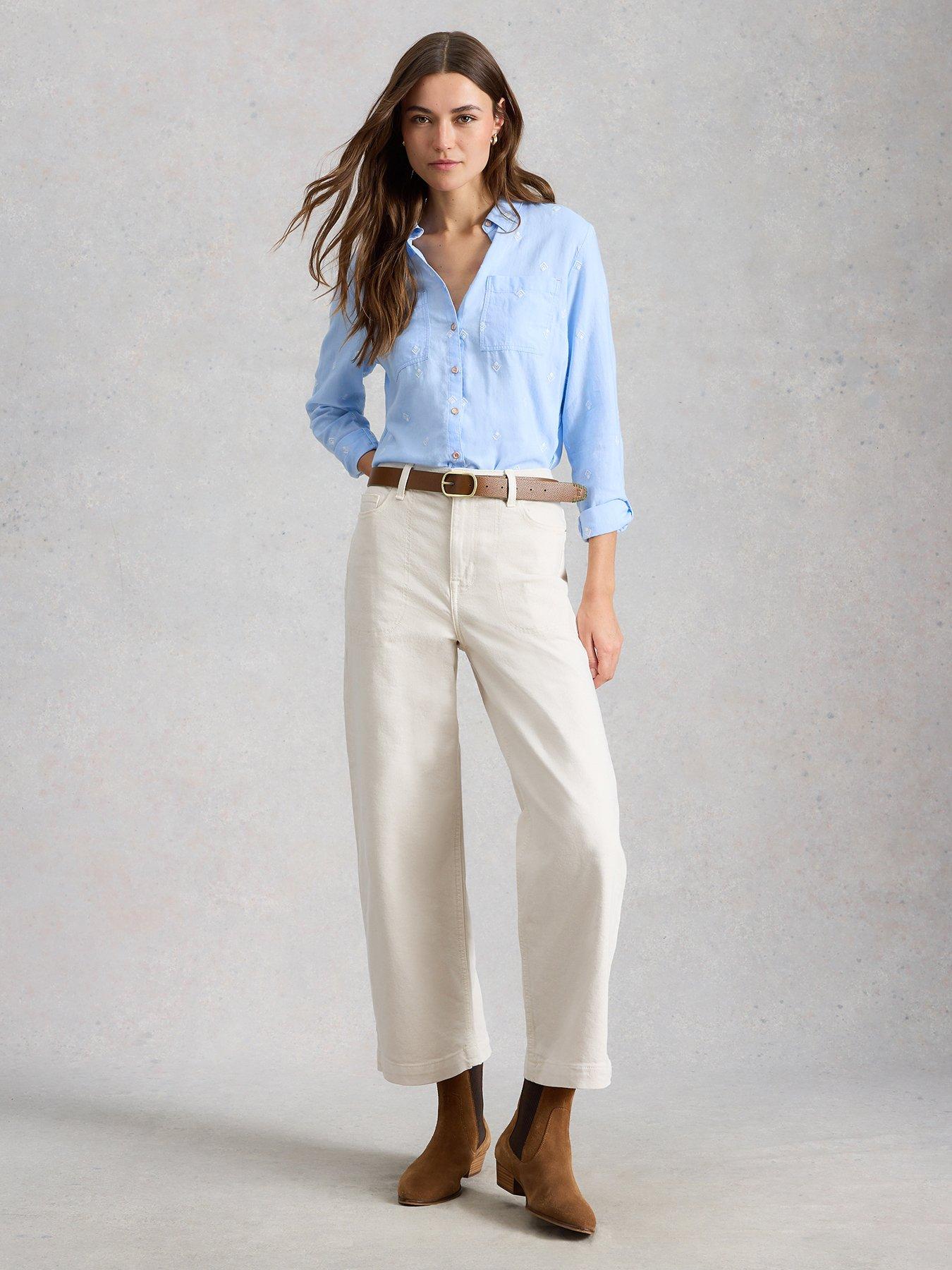  image of white-stuff-sophie-check-shirt