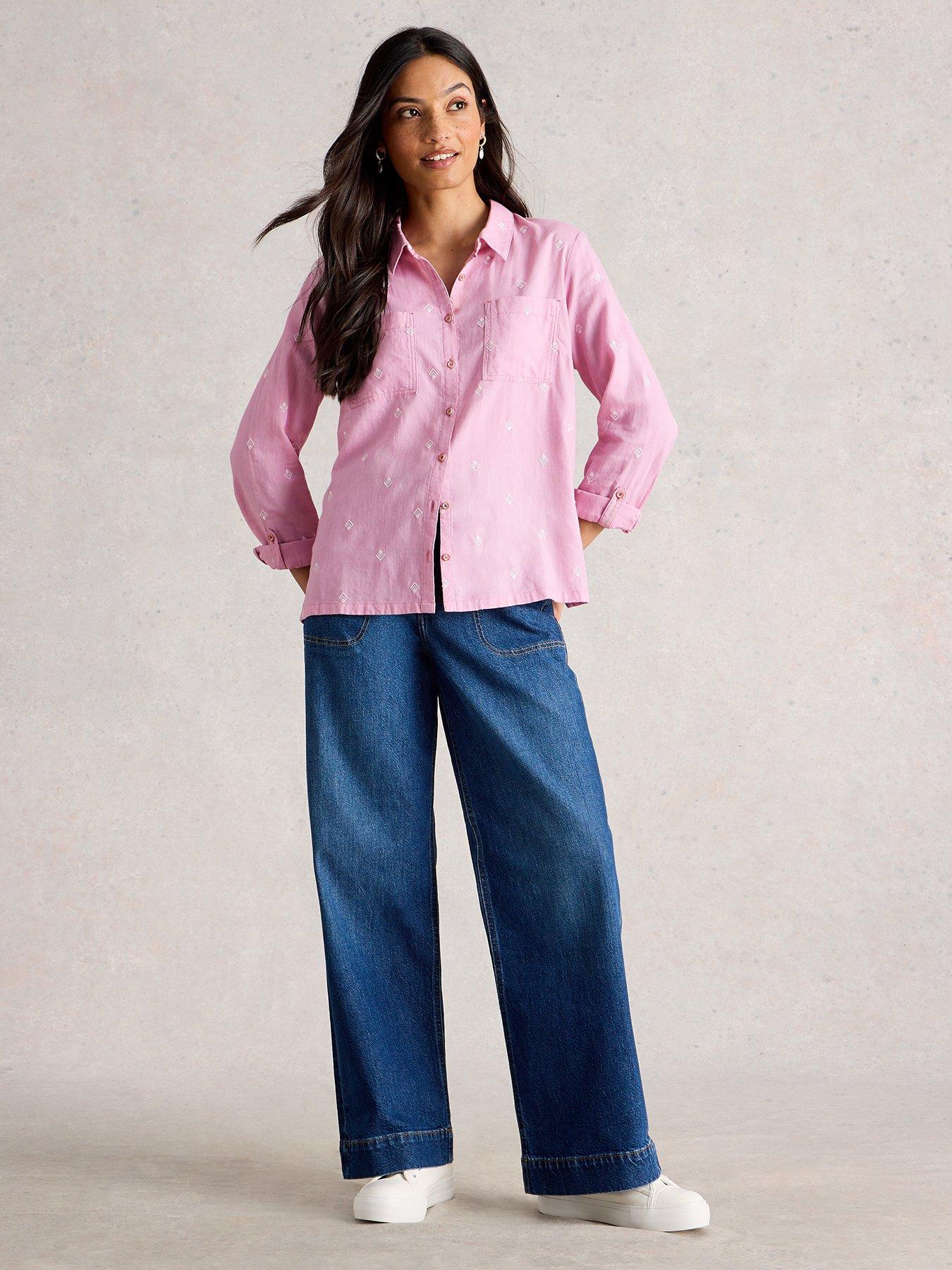  image of white-stuff-sophie-cotton-shirt
