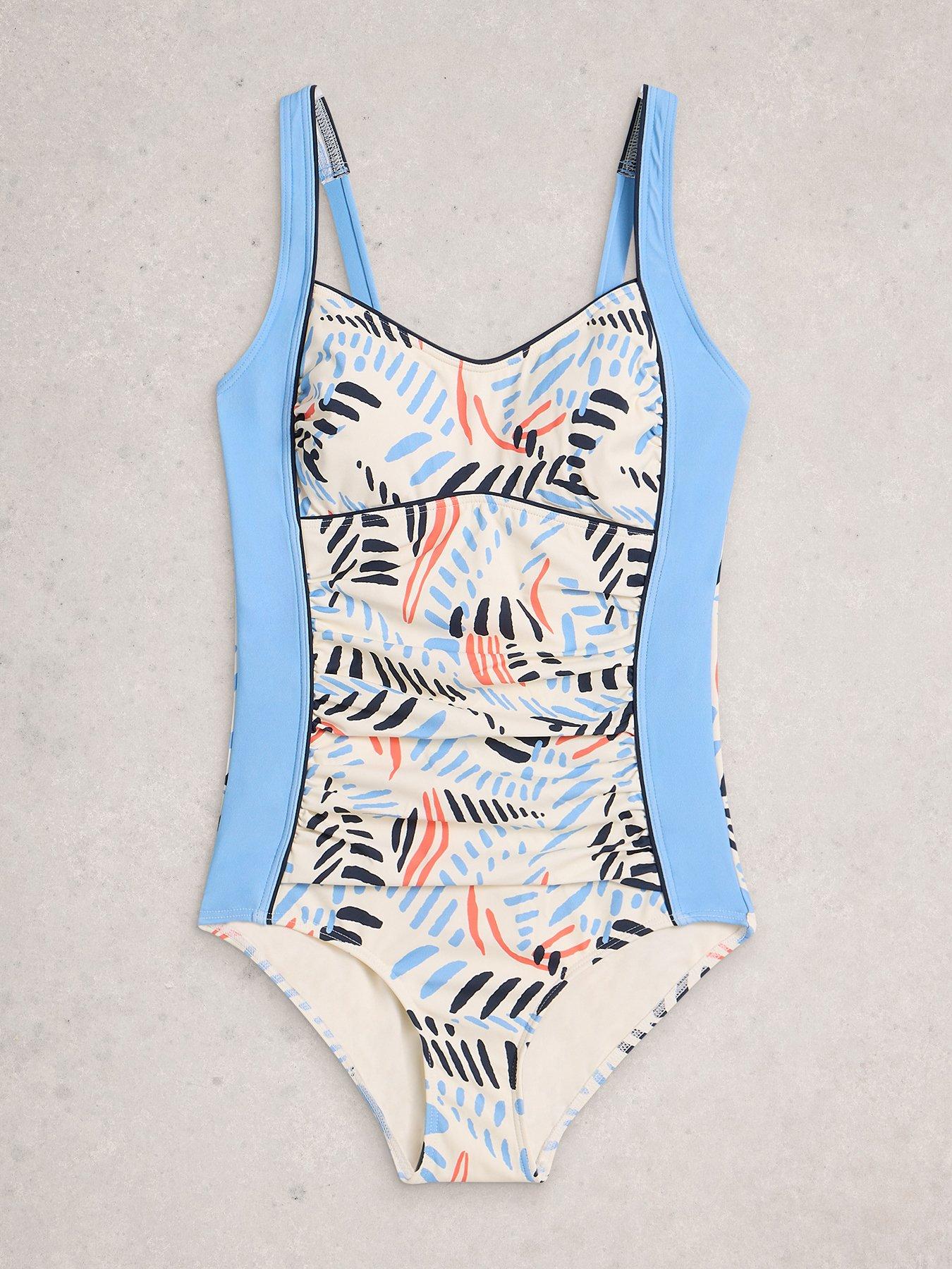  image of white-stuff-splash-control-swimsuit