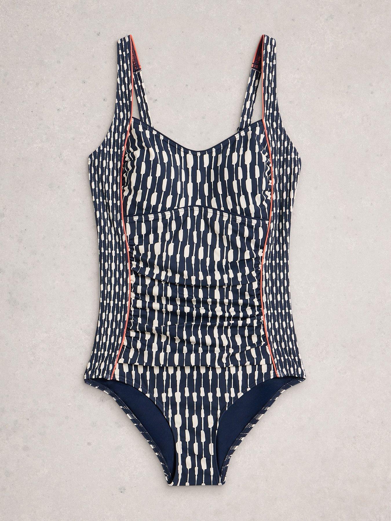  image of white-stuff-splash-control-swimsuit