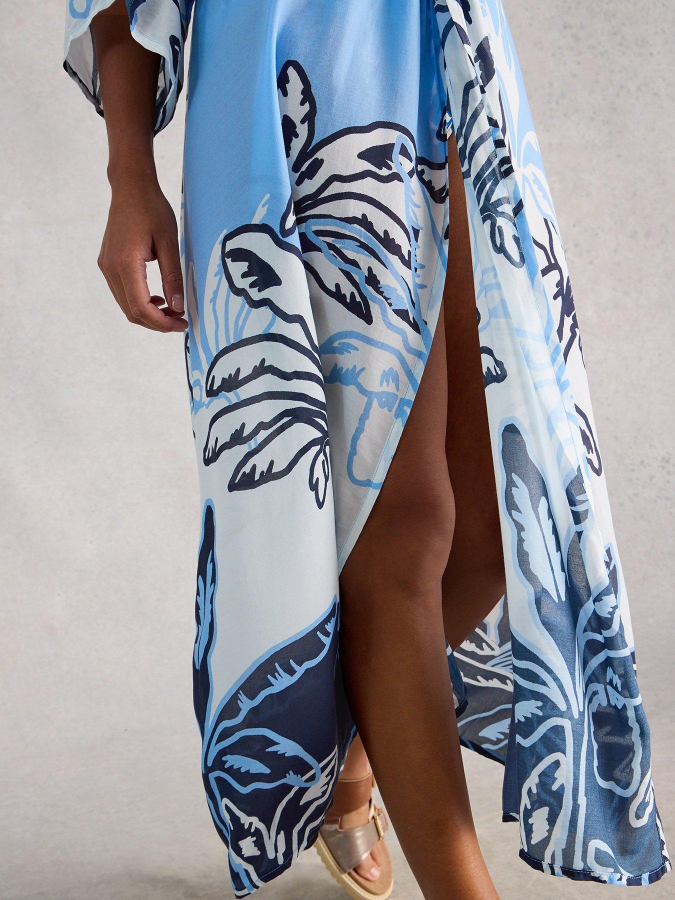  image of white-stuff-cleo-cover-up-kimono