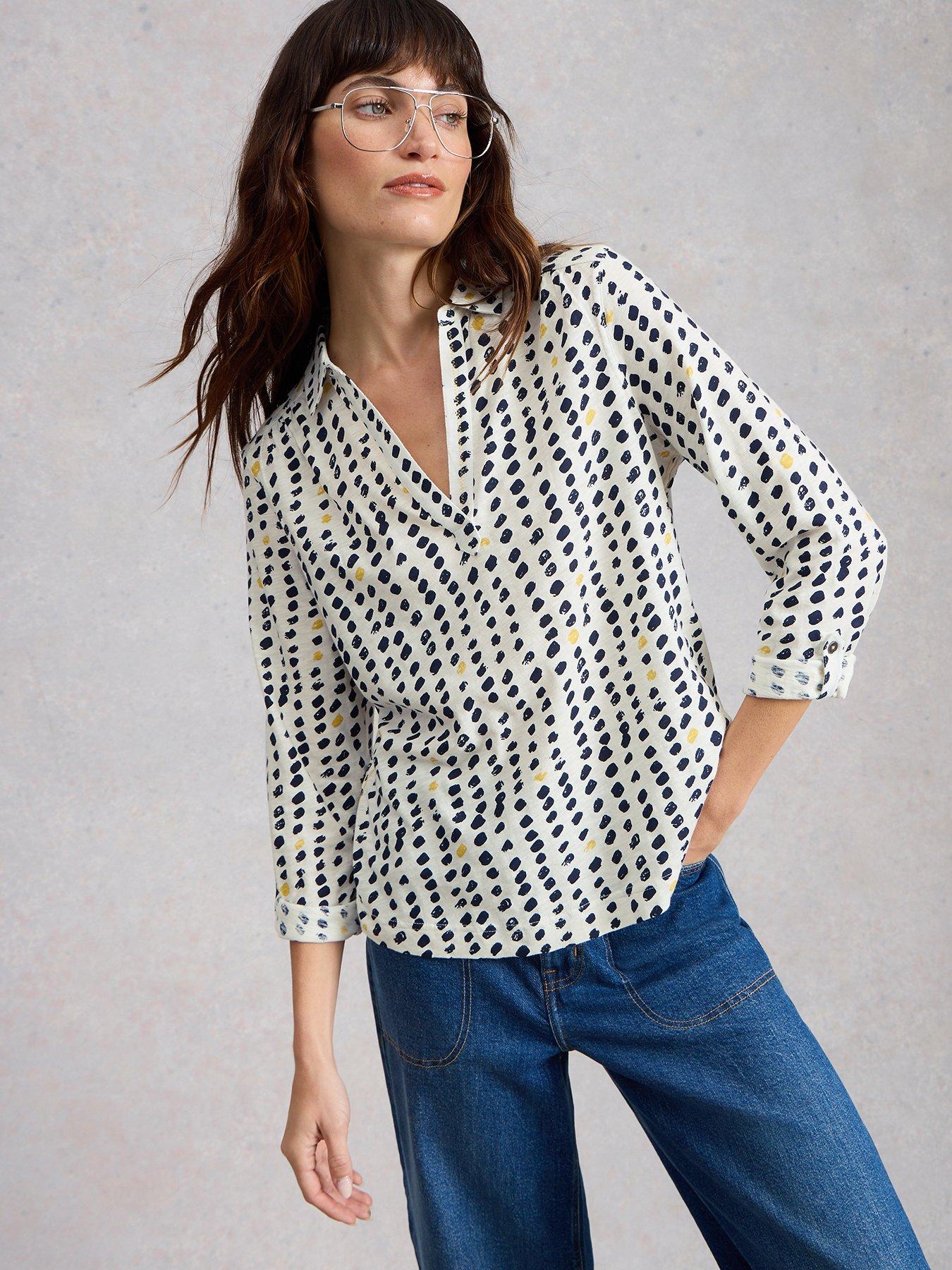  image of white-stuff-allie-jersey-shirt-white