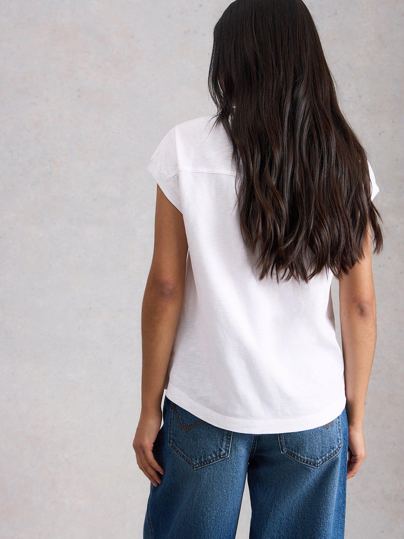  image of white-stuff-cecily-sleeveless-shirt-white