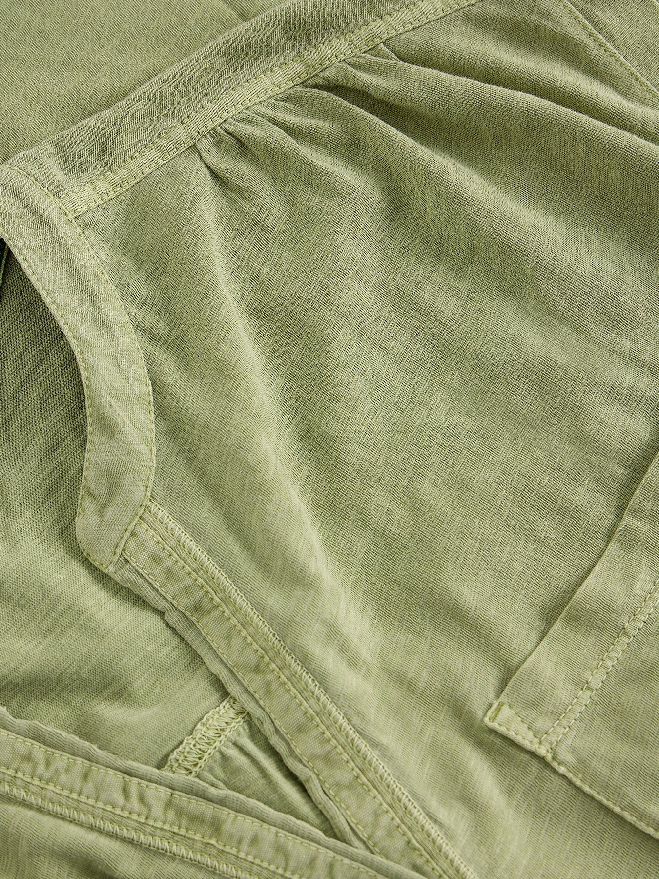  image of white-stuff-cecily-shirt-green