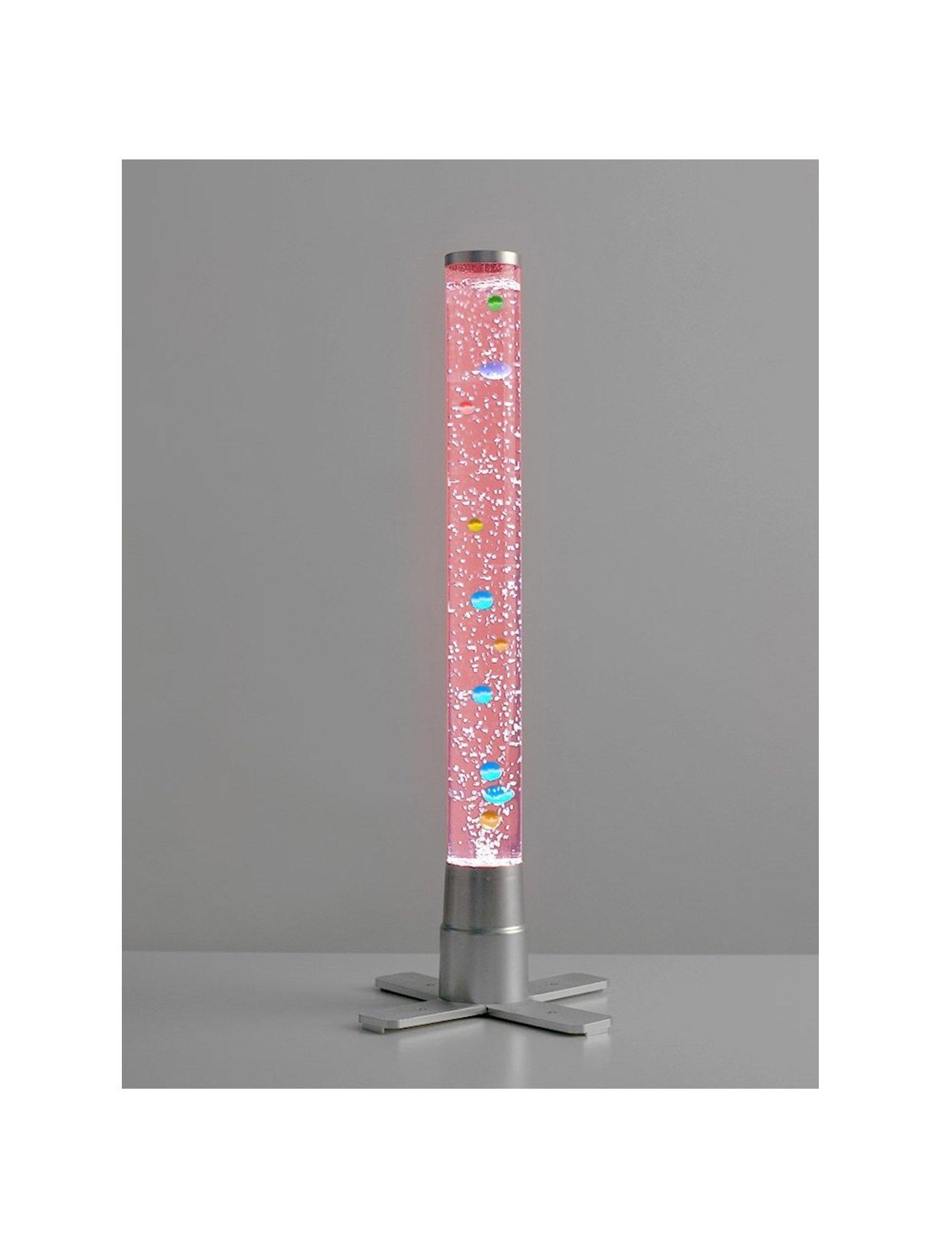 Image 2 of 3 of ValueLights Bubble Lamp Colour Changing Sensory Floor Lamp - 60cm