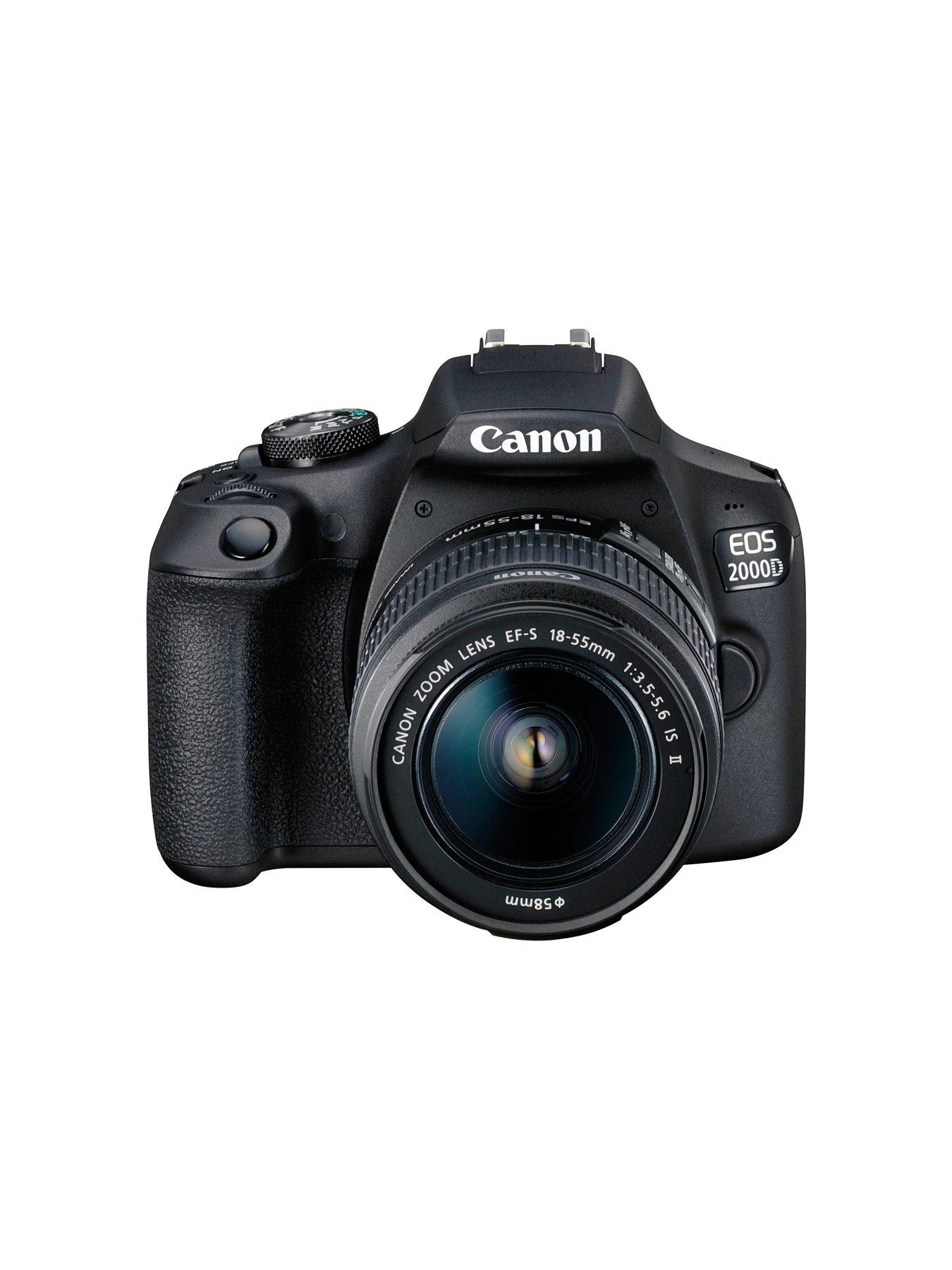 Image 2 of 7 of Canon EOS 2000D Camera with&nbsp;18-55mm IS II Lens plus CP1500 Portable Printer and KP-36IP Ink &amp; 36 Shot Postcard-sized Paper