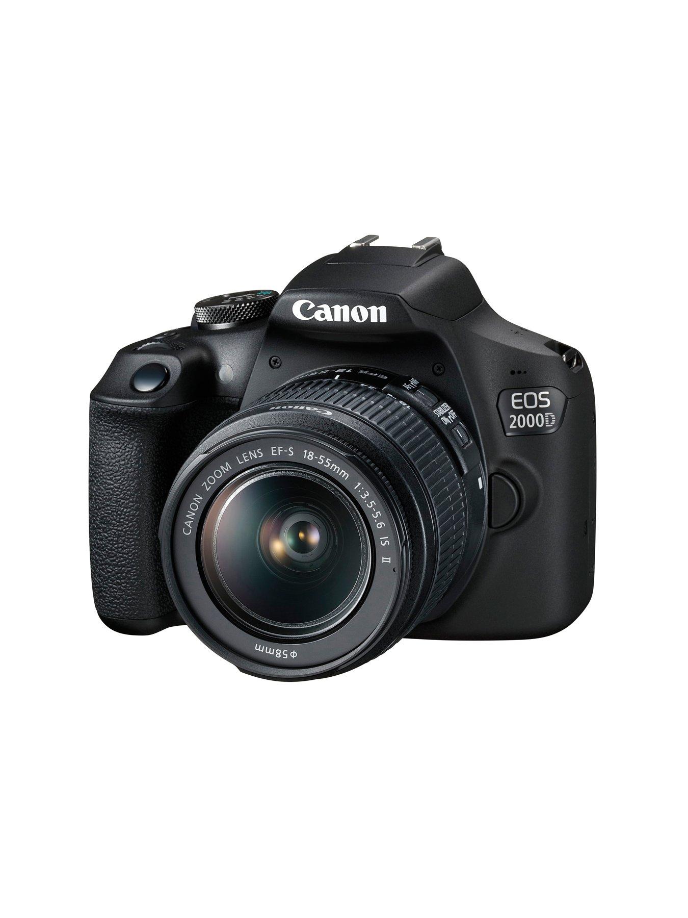 Image 3 of 7 of Canon EOS 2000D Camera with&nbsp;18-55mm IS II Lens plus CP1500 Portable Printer and KP-36IP Ink &amp; 36 Shot Postcard-sized Paper