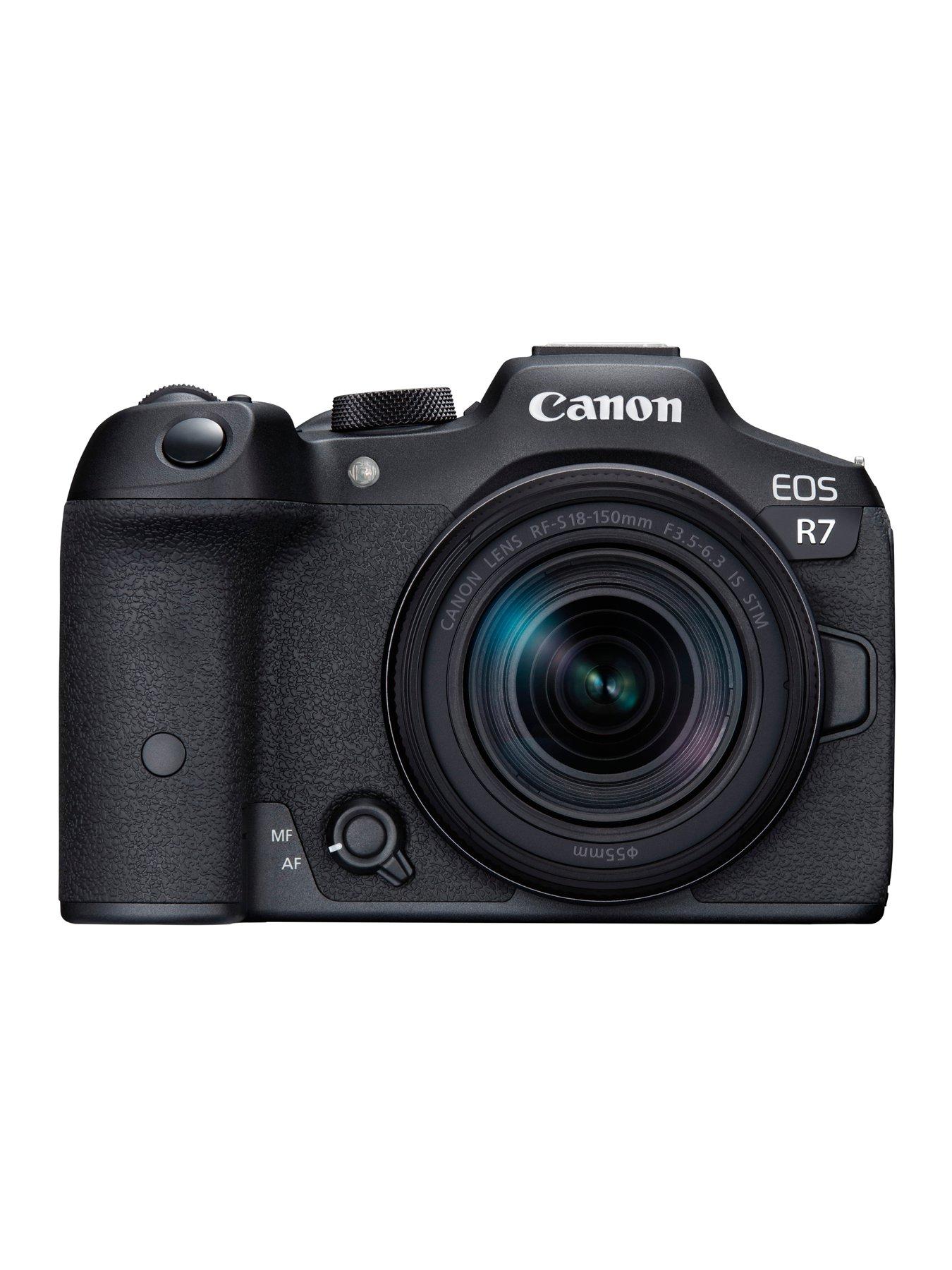 Image 2 of 5 of Canon EOS R7 Camera Kit inc RF-S 18-150mm Lens, Neck Strap &amp; Additional LP-E6P Battery - Black