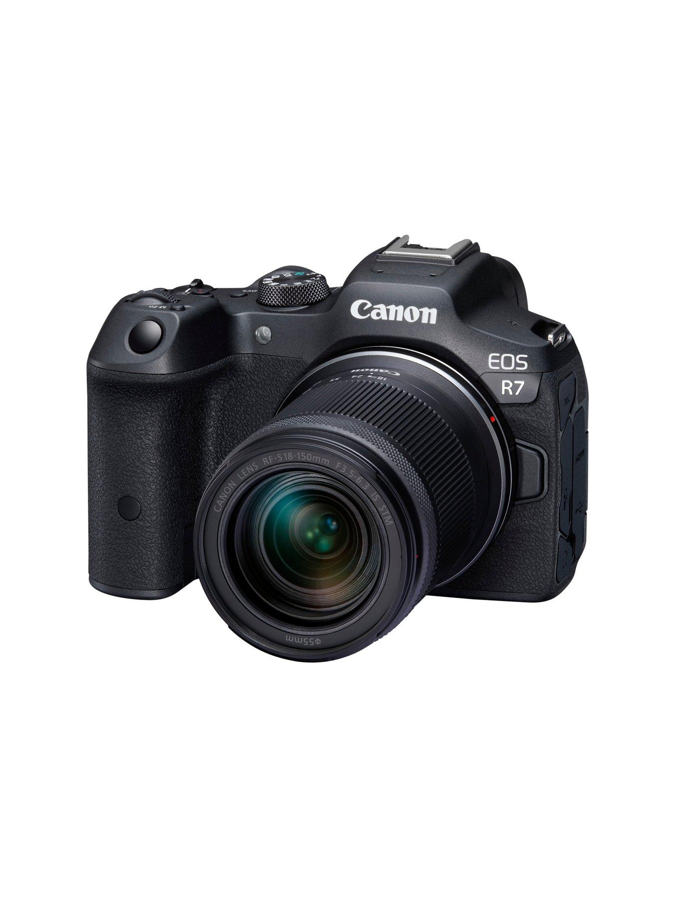 Image 3 of 5 of Canon EOS R7 Camera Kit inc RF-S 18-150mm Lens, Neck Strap &amp; Additional LP-E6P Battery - Black